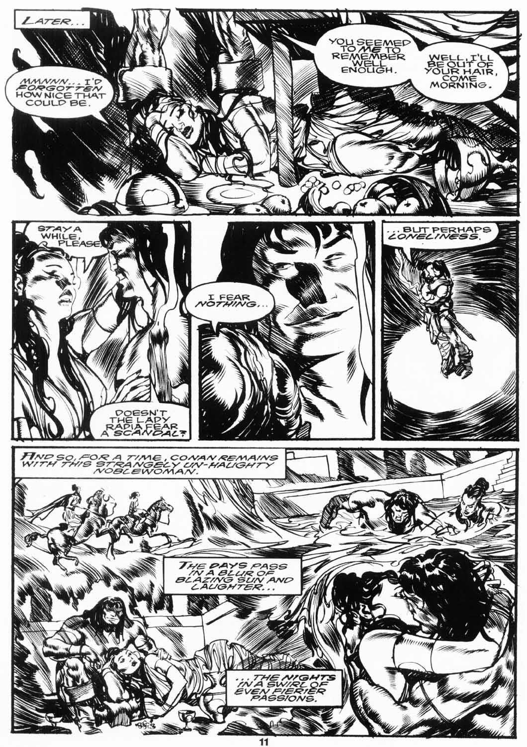 Read online The Savage Sword Of Conan comic -  Issue #224 - 13