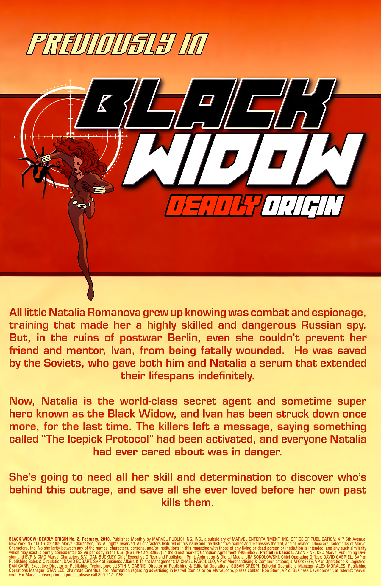 Read online Black Widow: Deadly Origin comic -  Issue #2 - 2