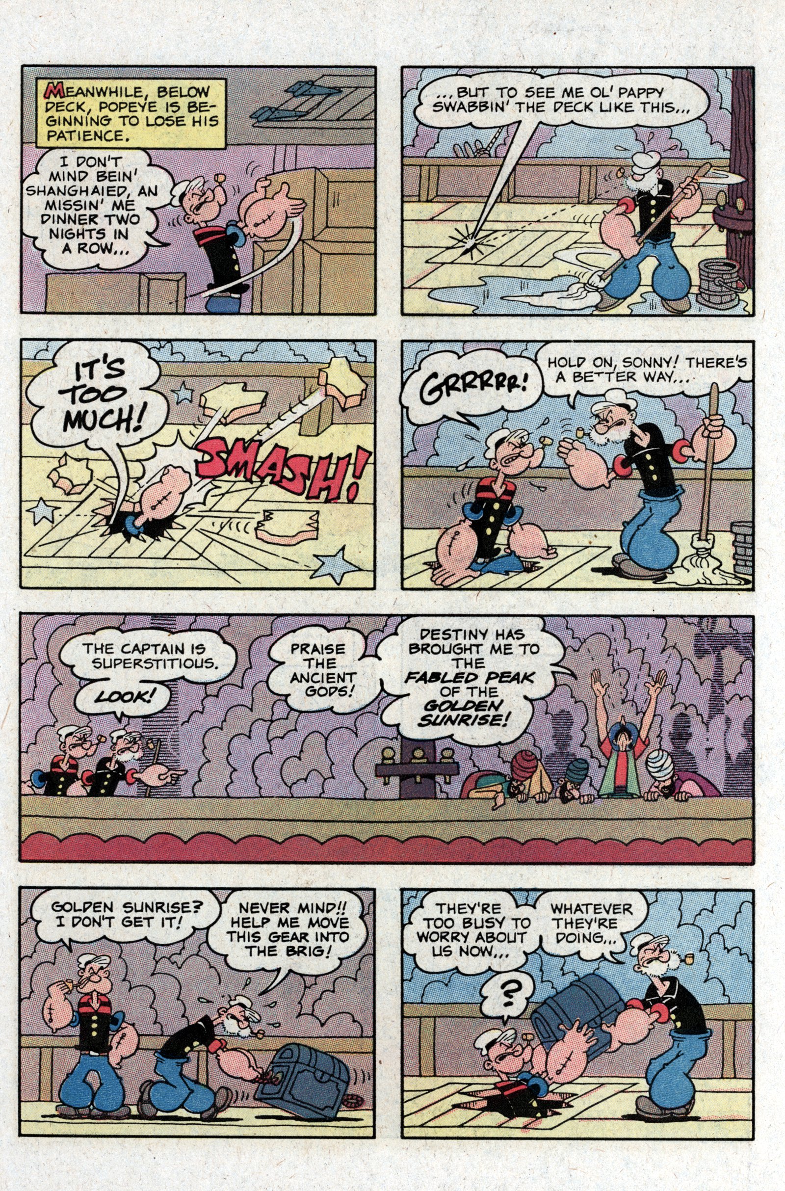 Read online Popeye (1948) comic -  Issue #166 - 10