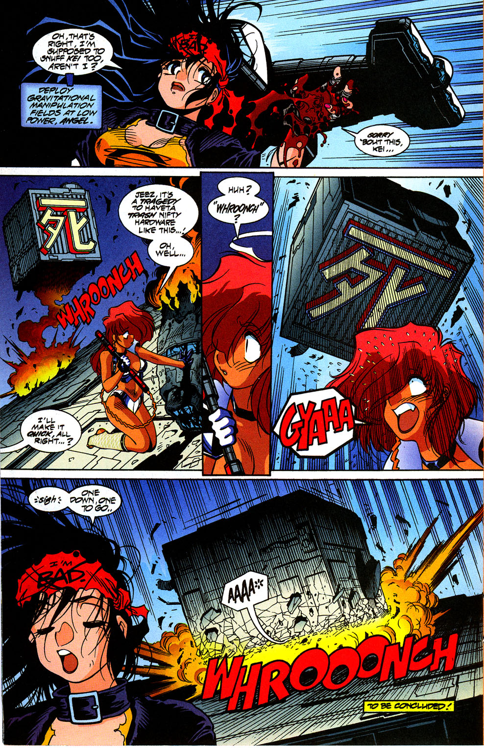 Read online Dirty Pair: Fatal But Not Serious comic -  Issue #4 - 25