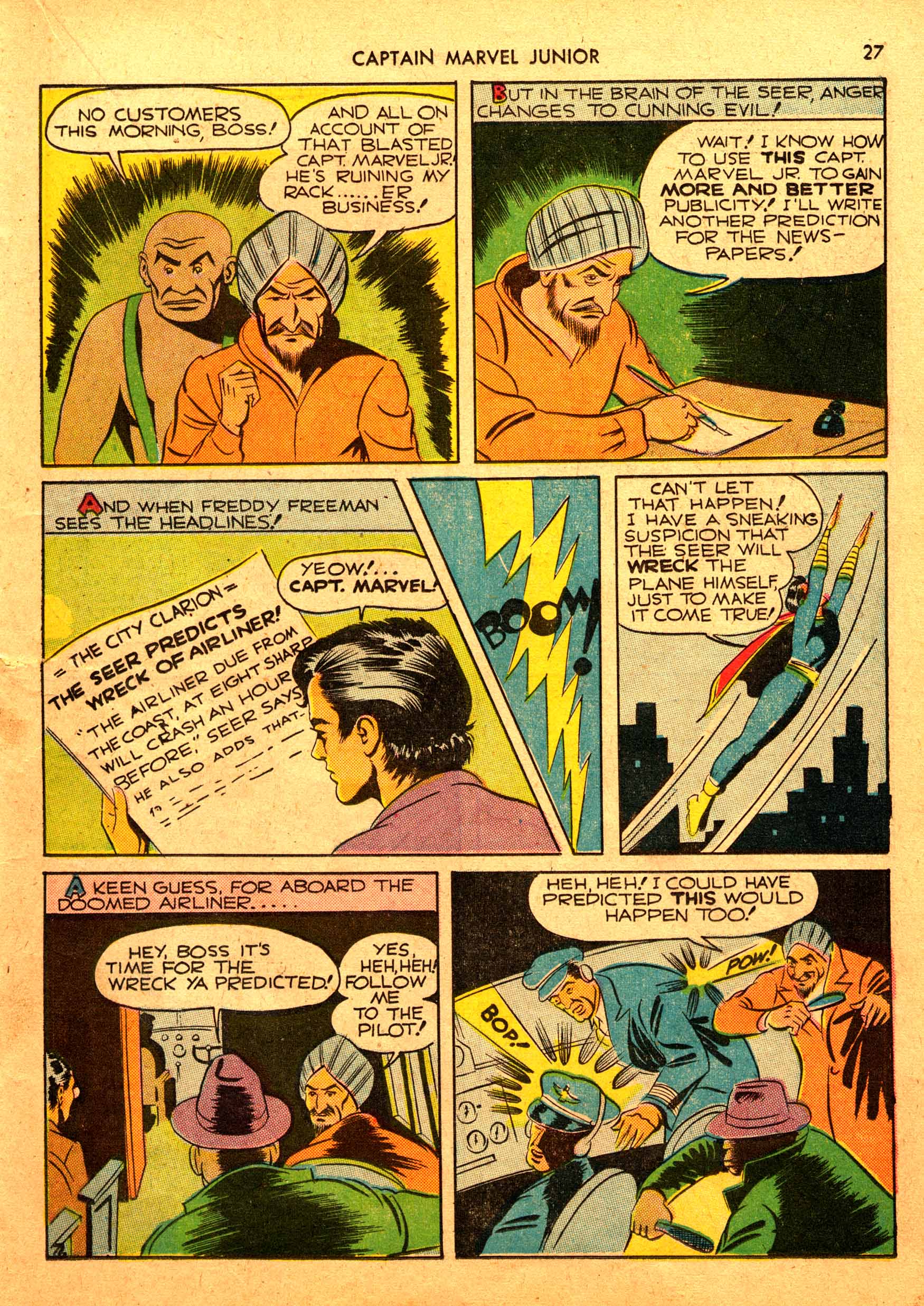 Read online Captain Marvel, Jr. comic -  Issue #8 - 28