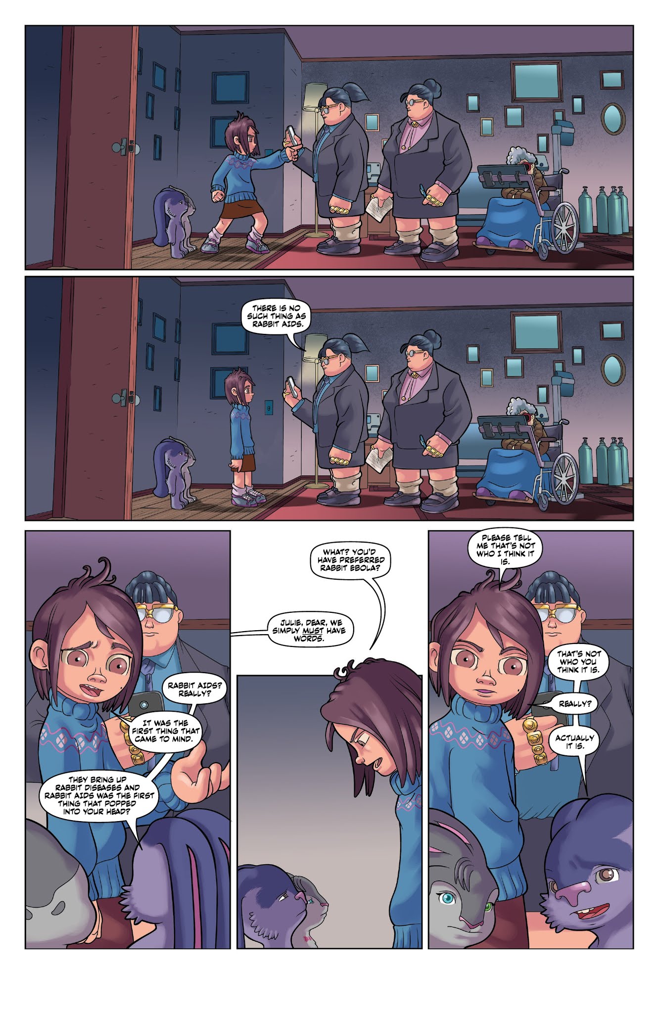Read online Auntie Agatha's Home For Wayward Rabbits comic -  Issue #2 - 18