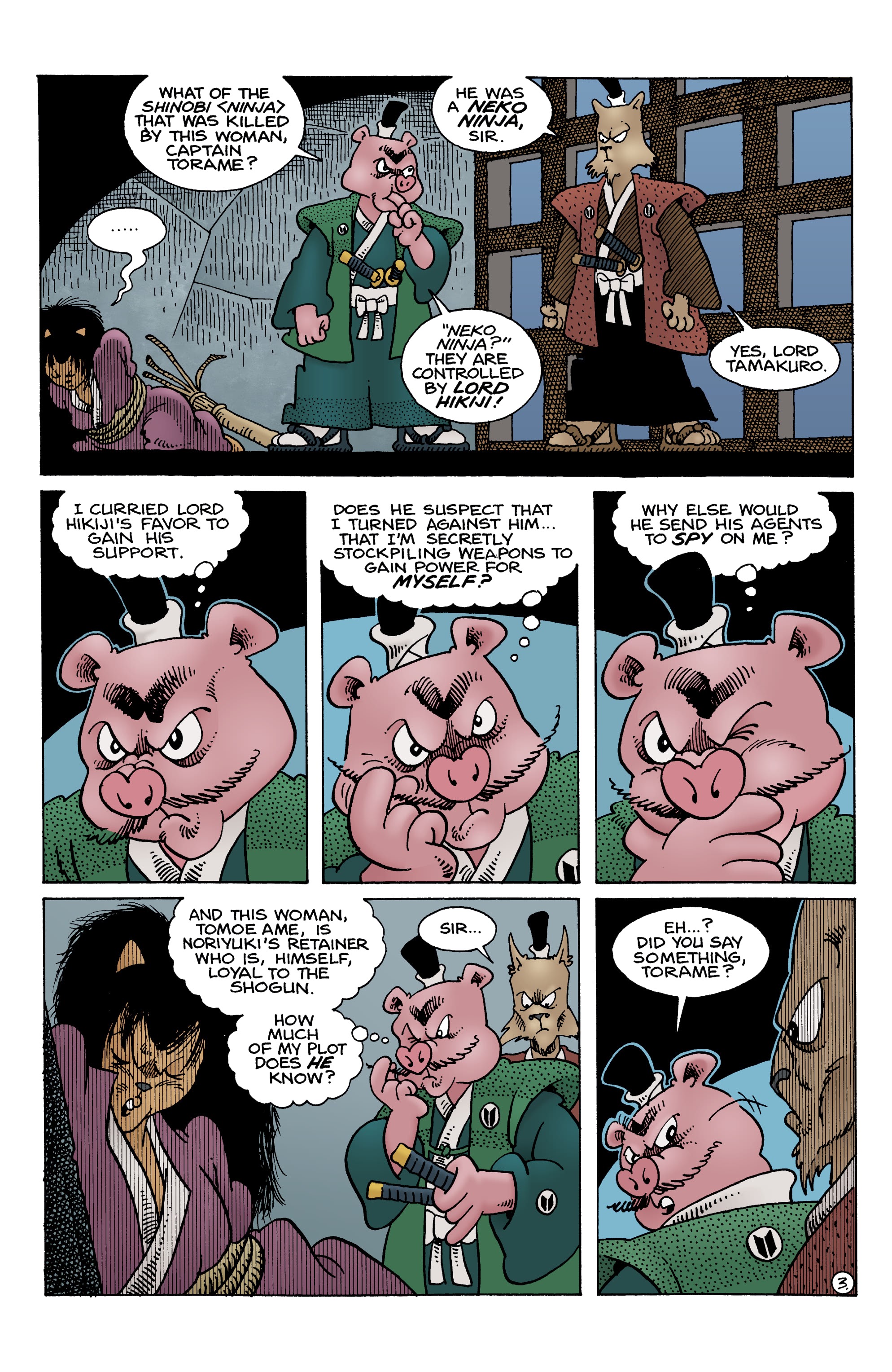 Read online Usagi Yojimbo: The Dragon Bellow Conspiracy comic -  Issue #2 - 5