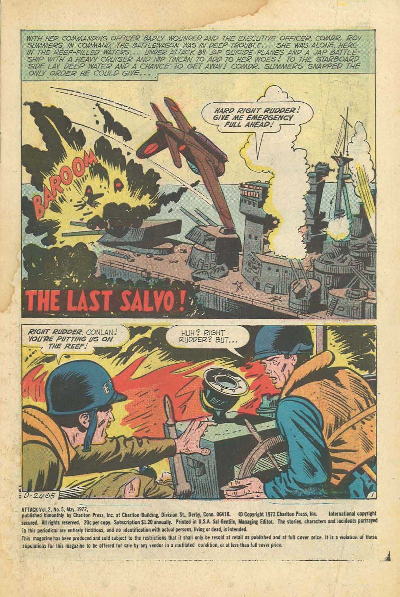 Read online Attack (1971) comic -  Issue #5 - 3