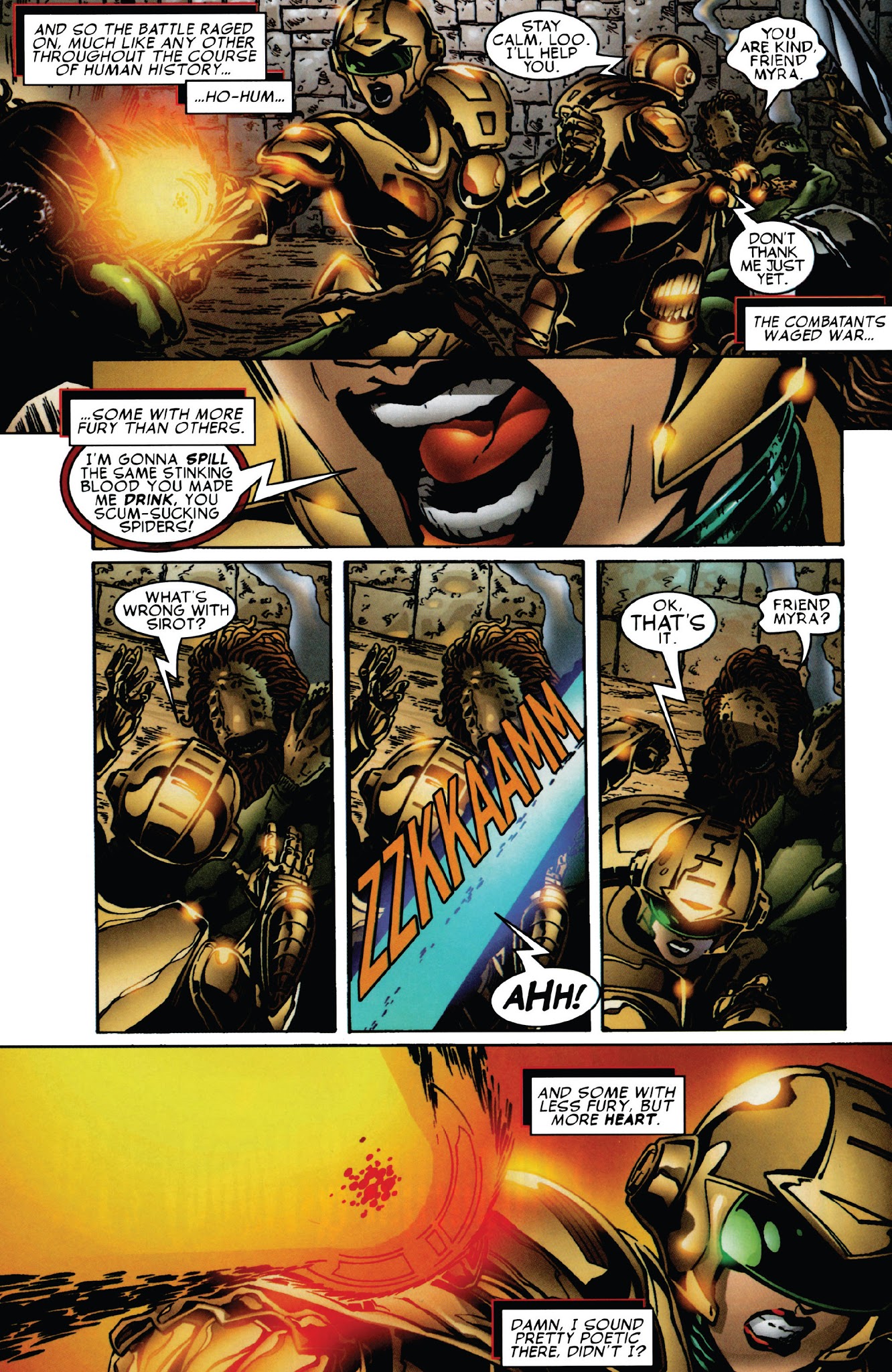 Read online Armorines (1999) comic -  Issue #2 - 18
