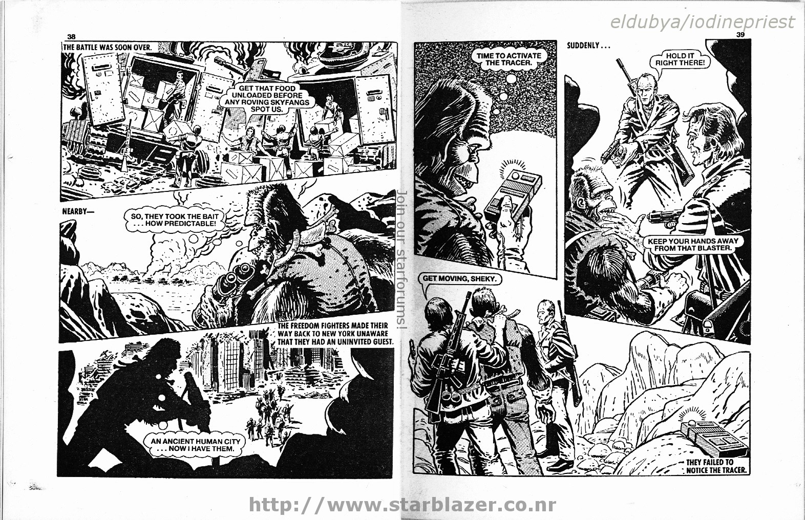 Read online Starblazer comic -  Issue #246 - 21