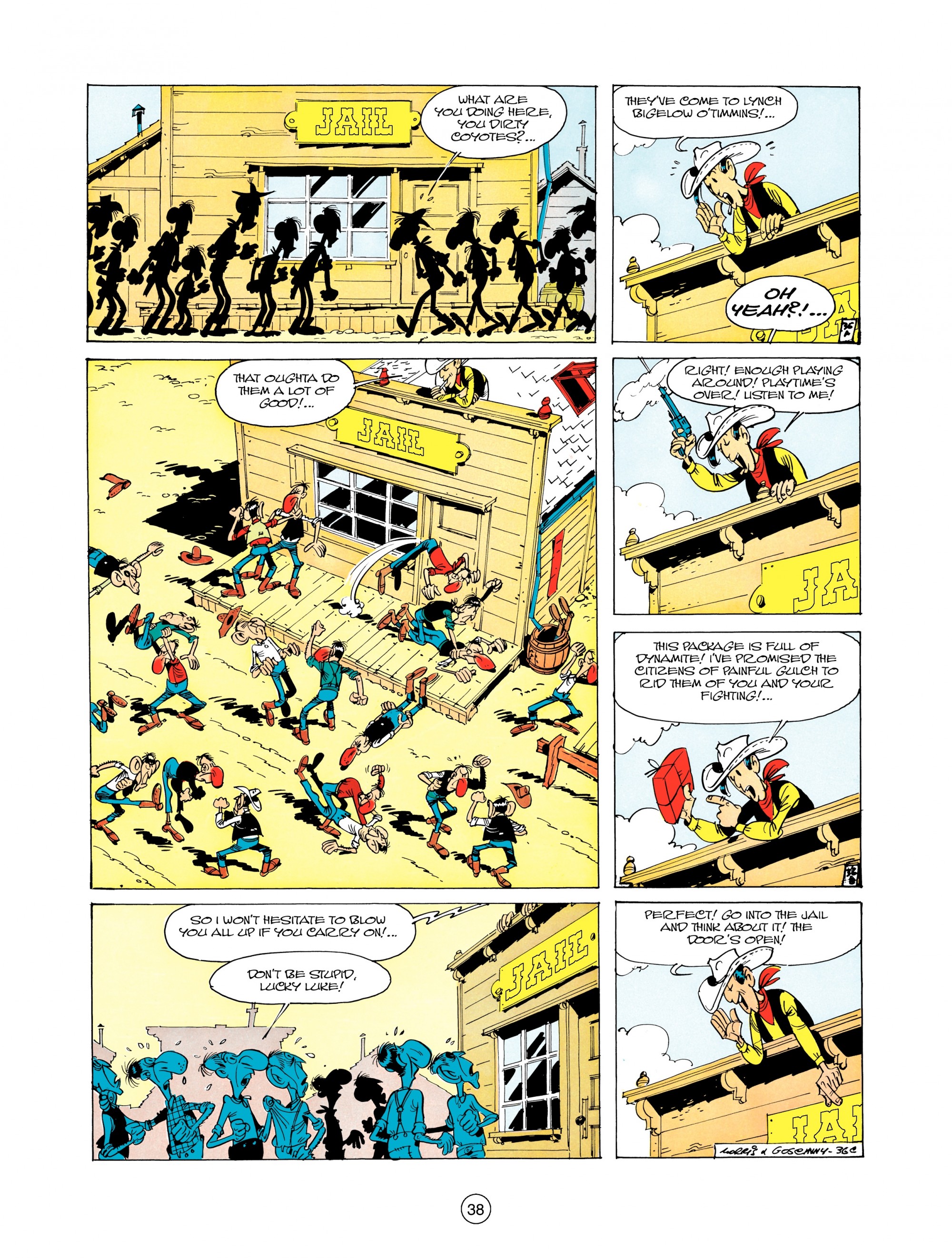 Read online A Lucky Luke Adventure comic -  Issue #12 - 38