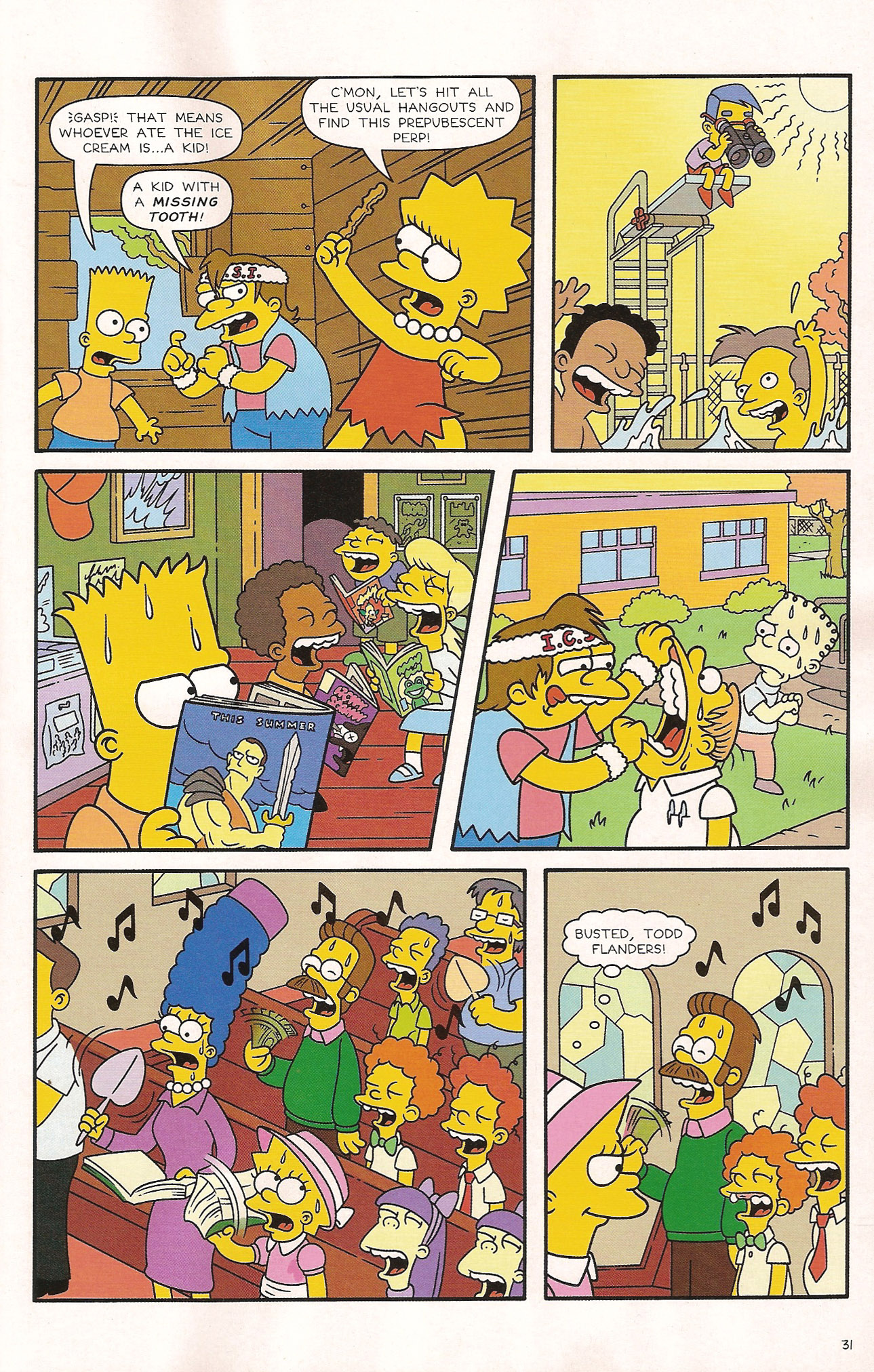 Read online The Simpsons Summer Shindig comic -  Issue #4 - 33