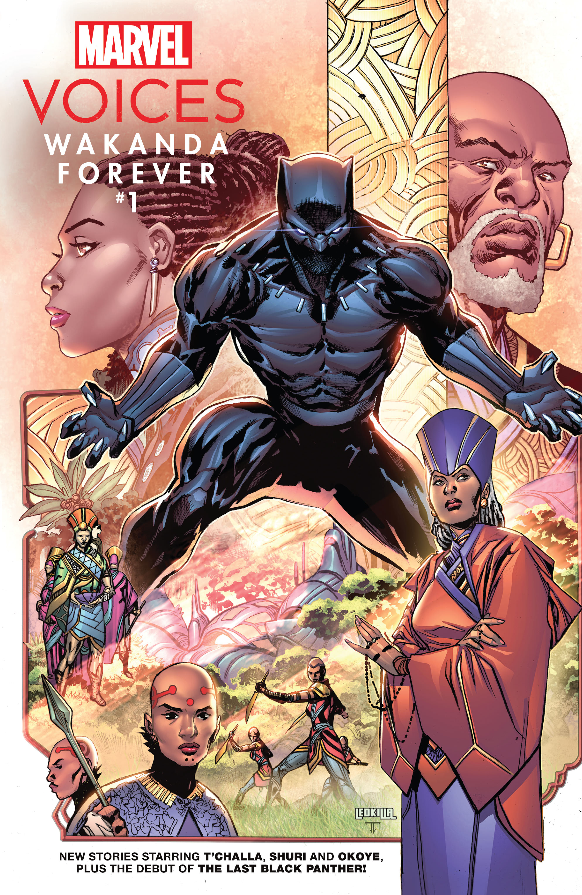Read online Marvel's Voices: Wakanda Forever comic -  Issue #1 - 1