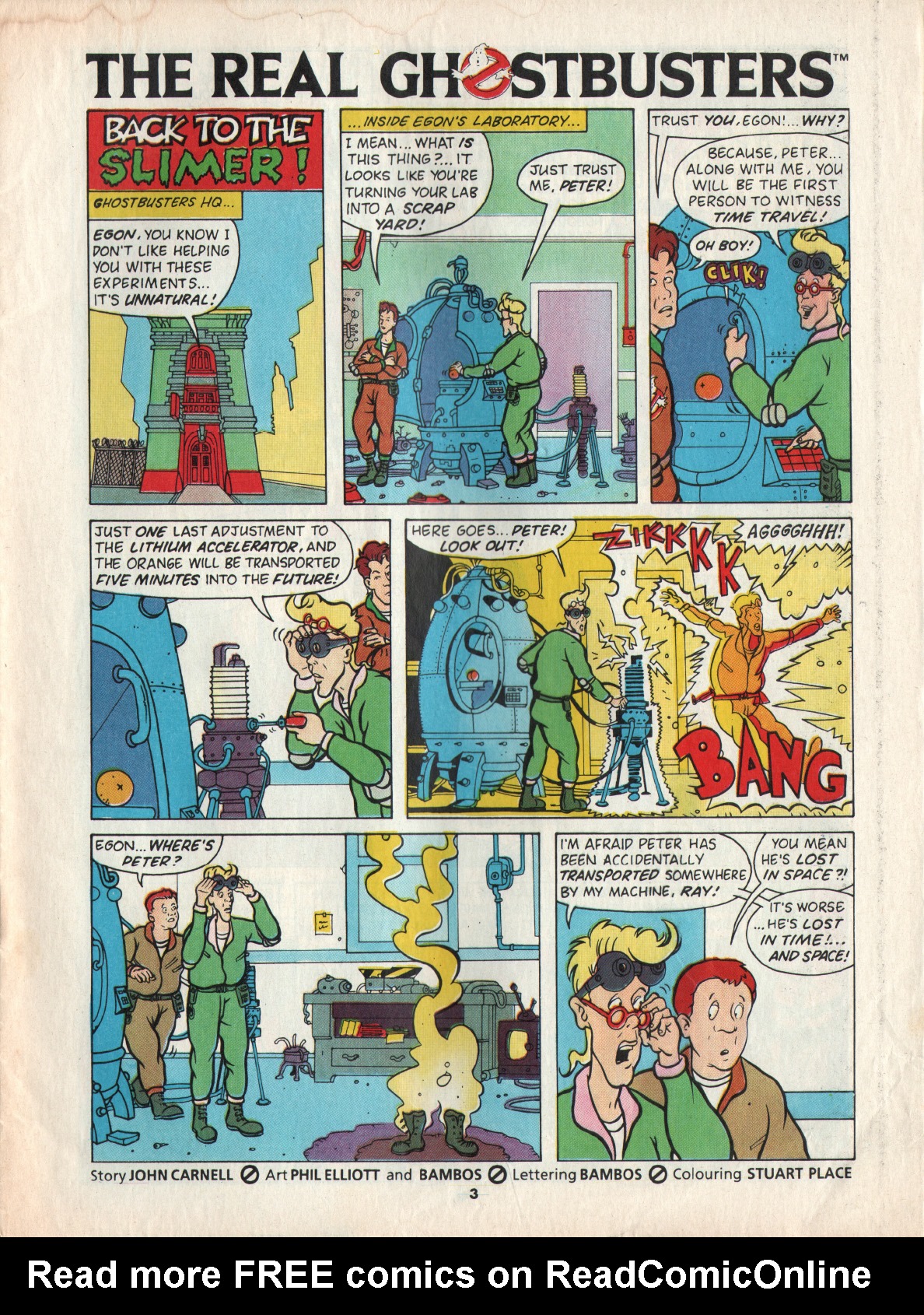 Read online The Real Ghostbusters comic -  Issue #22 - 3
