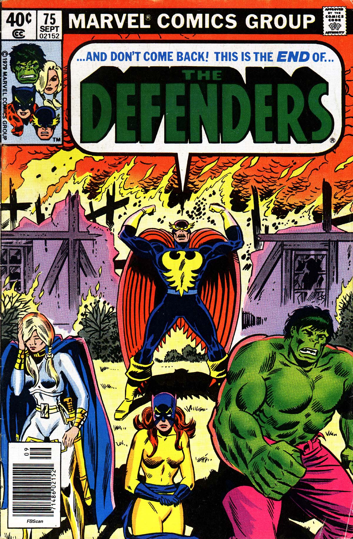 Read online The Defenders (1972) comic -  Issue #75 - 1