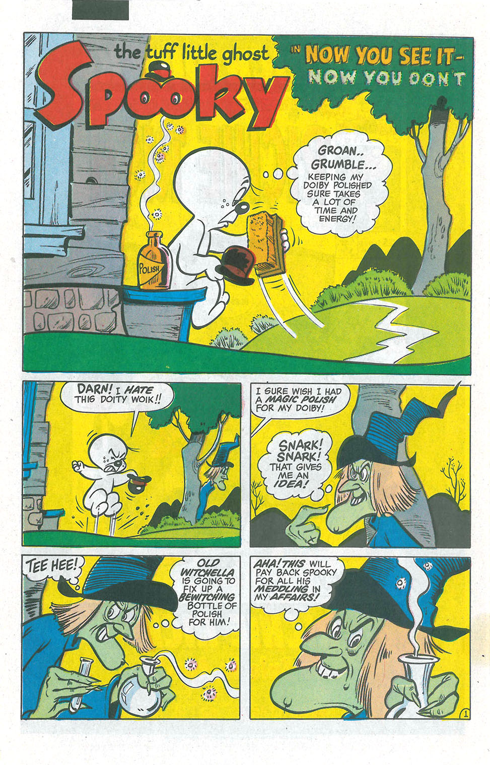 Read online Casper the Friendly Ghost (1991) comic -  Issue #24 - 27