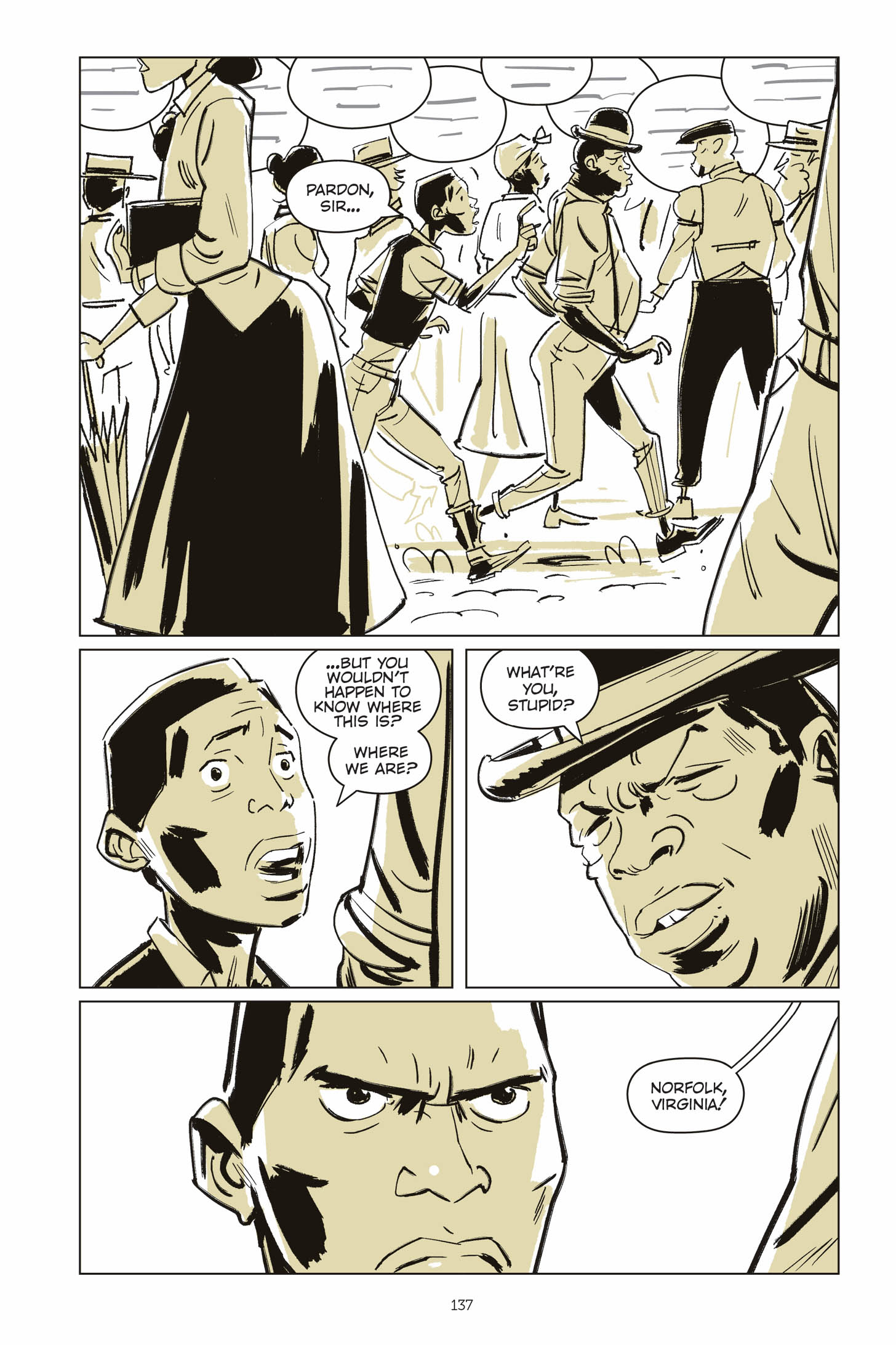 Read online Now Let Me Fly: A Portrait of Eugene Bullard comic -  Issue # TPB (Part 2) - 39