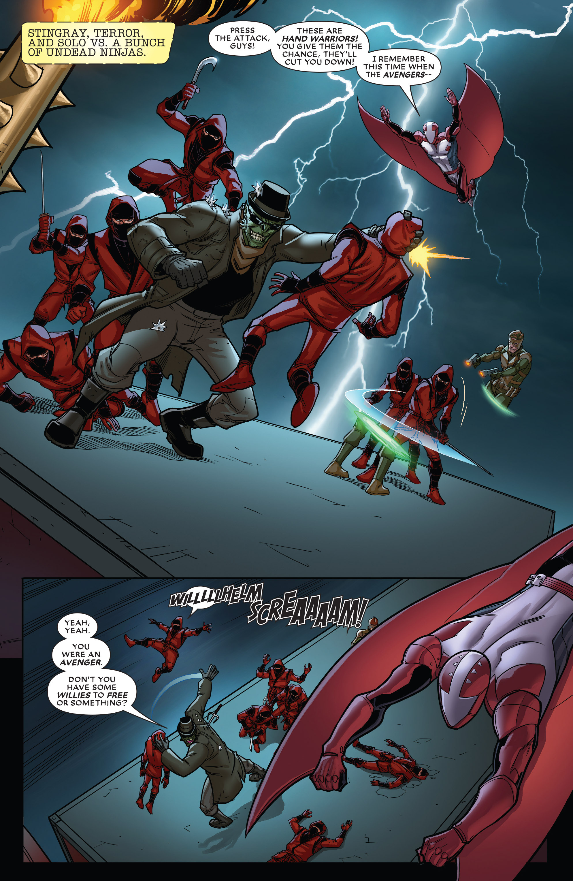 Read online Deadpool & the Mercs For Money comic -  Issue #4 - 7