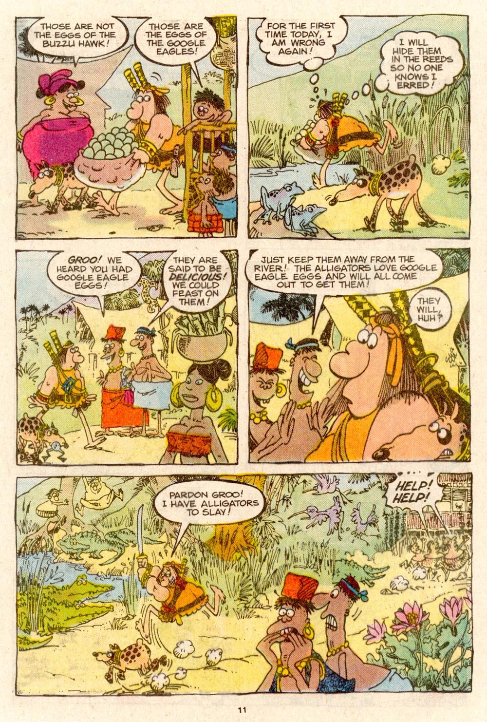 Read online Sergio Aragonés Groo the Wanderer comic -  Issue #55 - 11