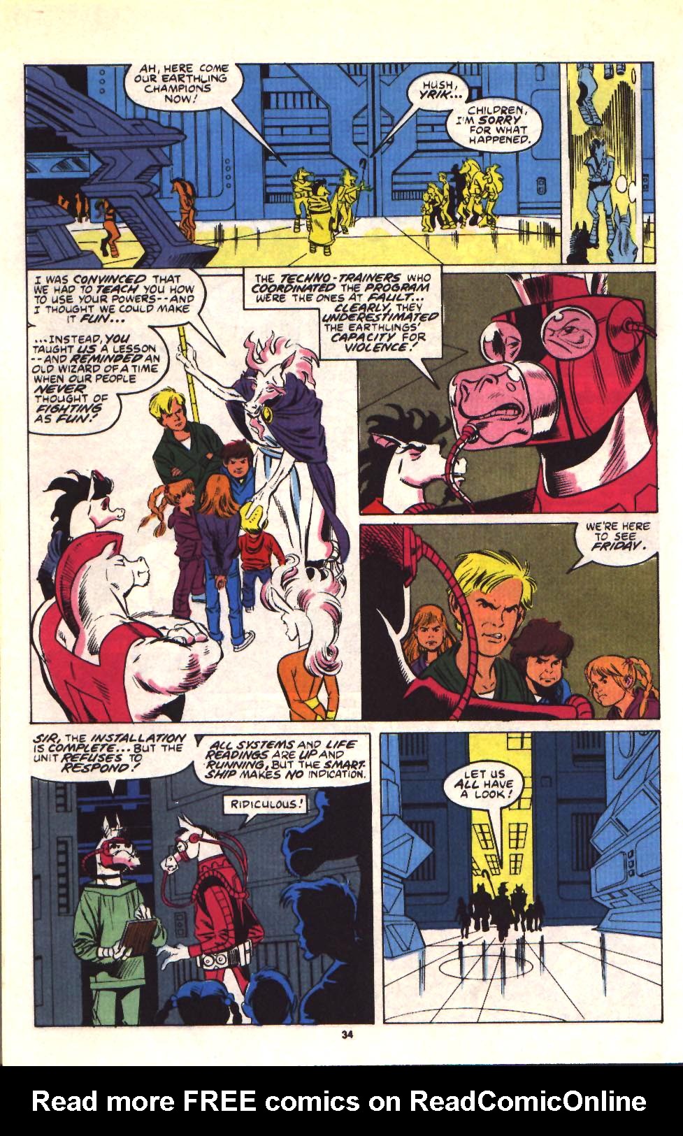 Read online Power Pack (1984) comic -  Issue #50 - 36