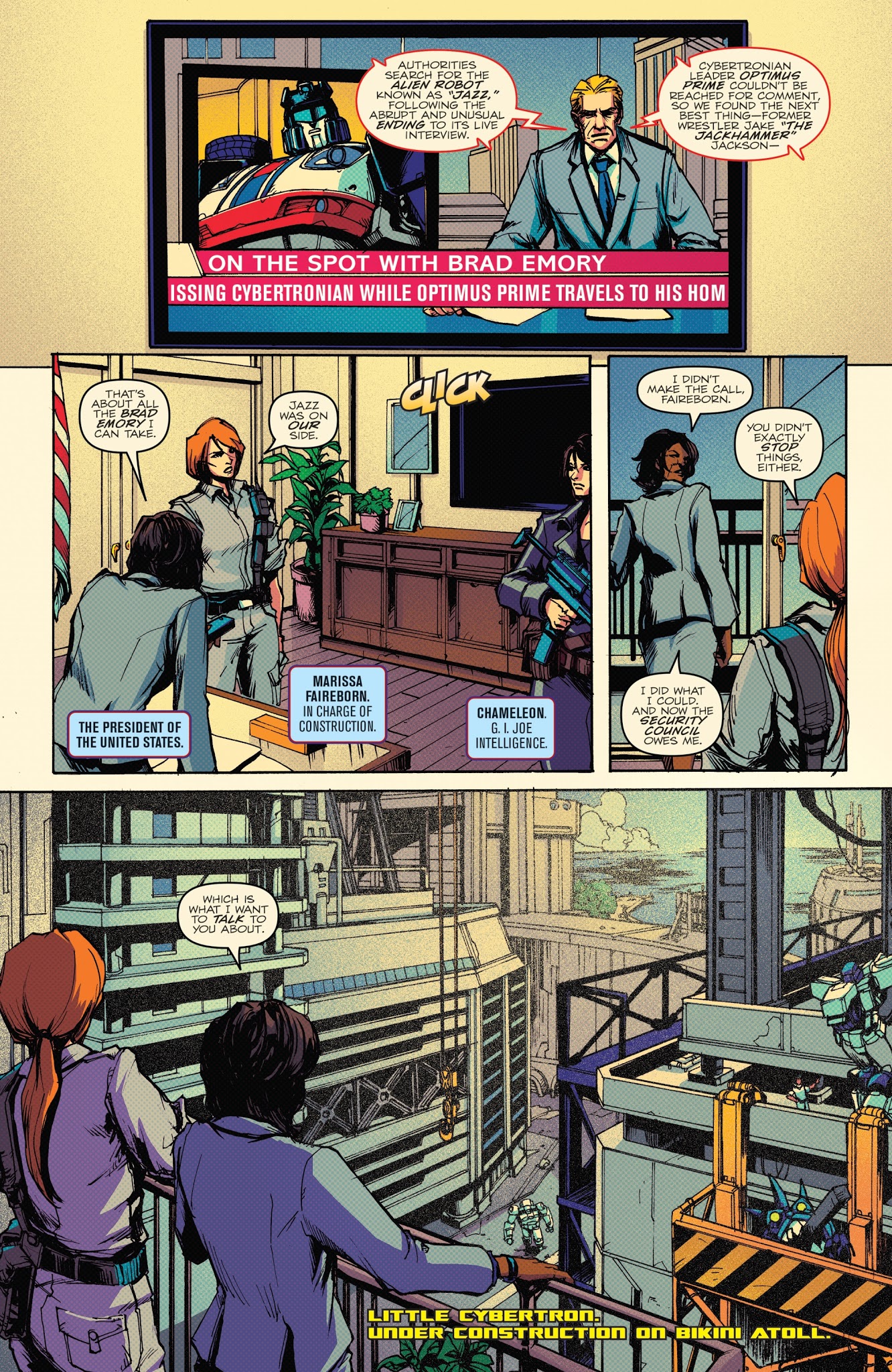 Read online Optimus Prime comic -  Issue #9 - 5