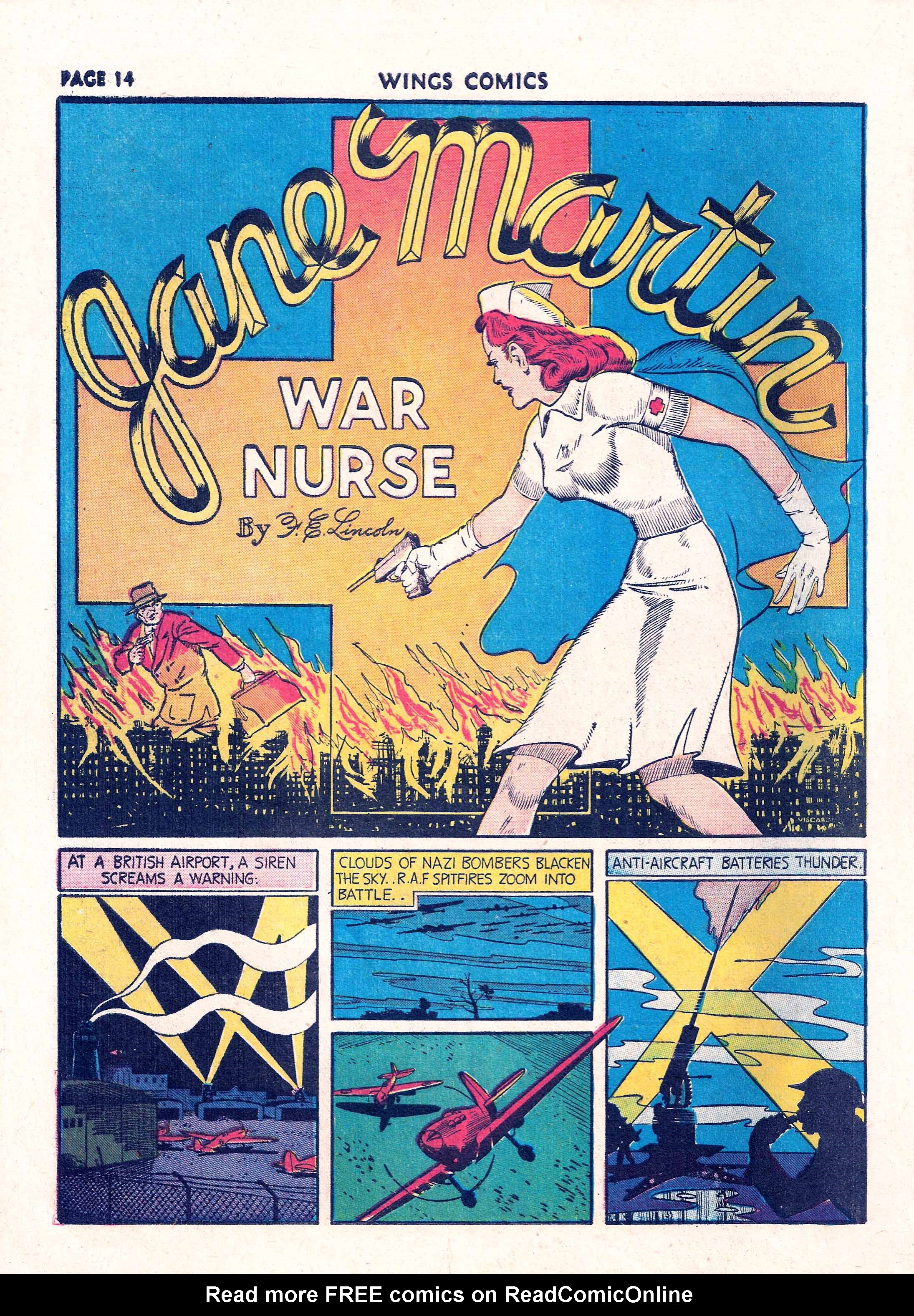 Read online Wings Comics comic -  Issue #9 - 16