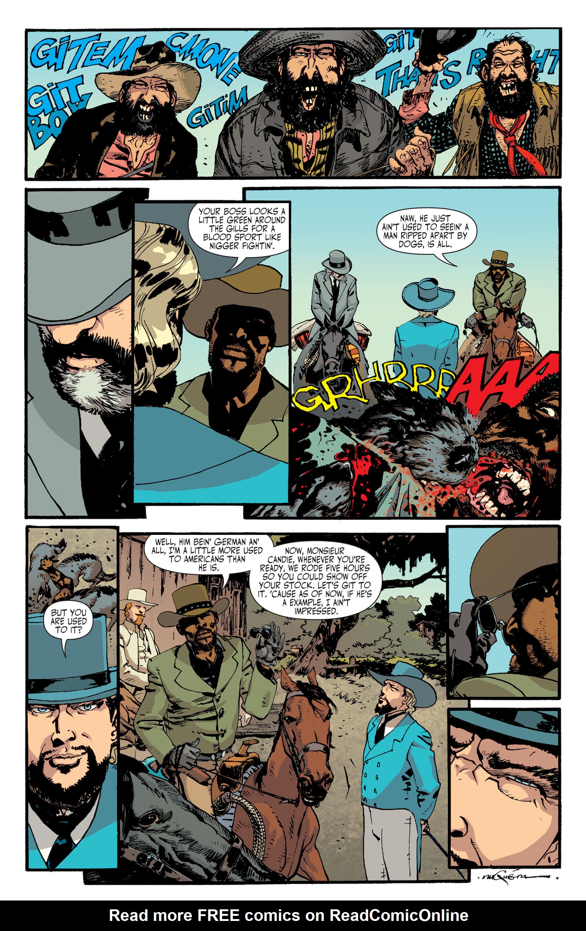 Read online Django Unchained comic -  Issue #4 - 40