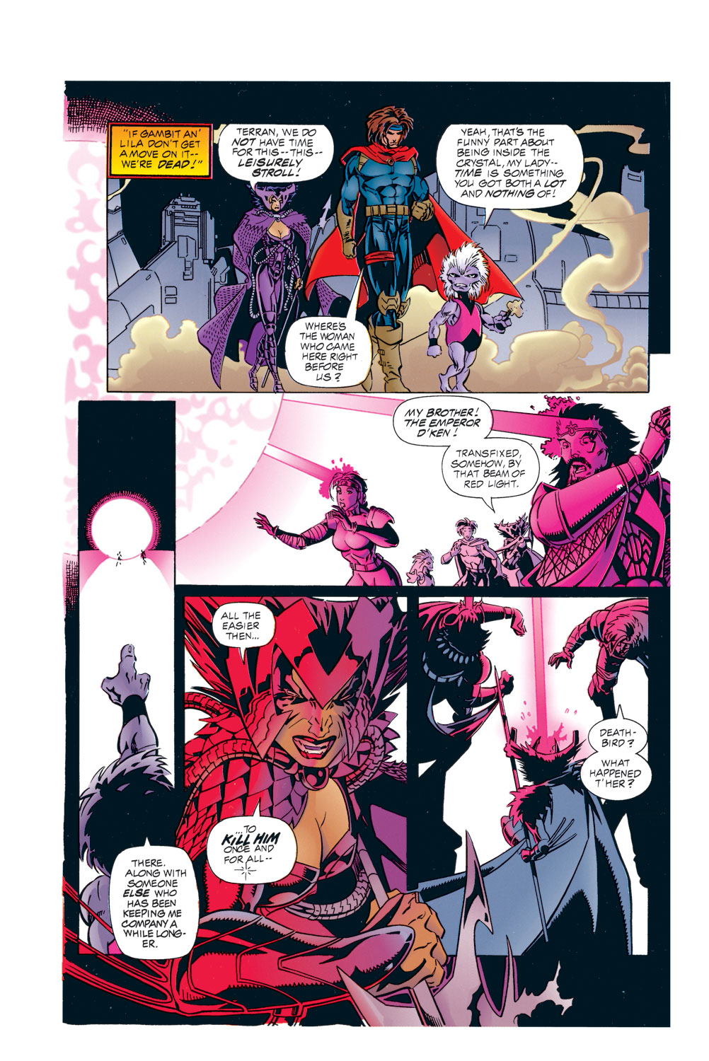 Read online Gambit and the X-Ternals comic -  Issue #3 - 13