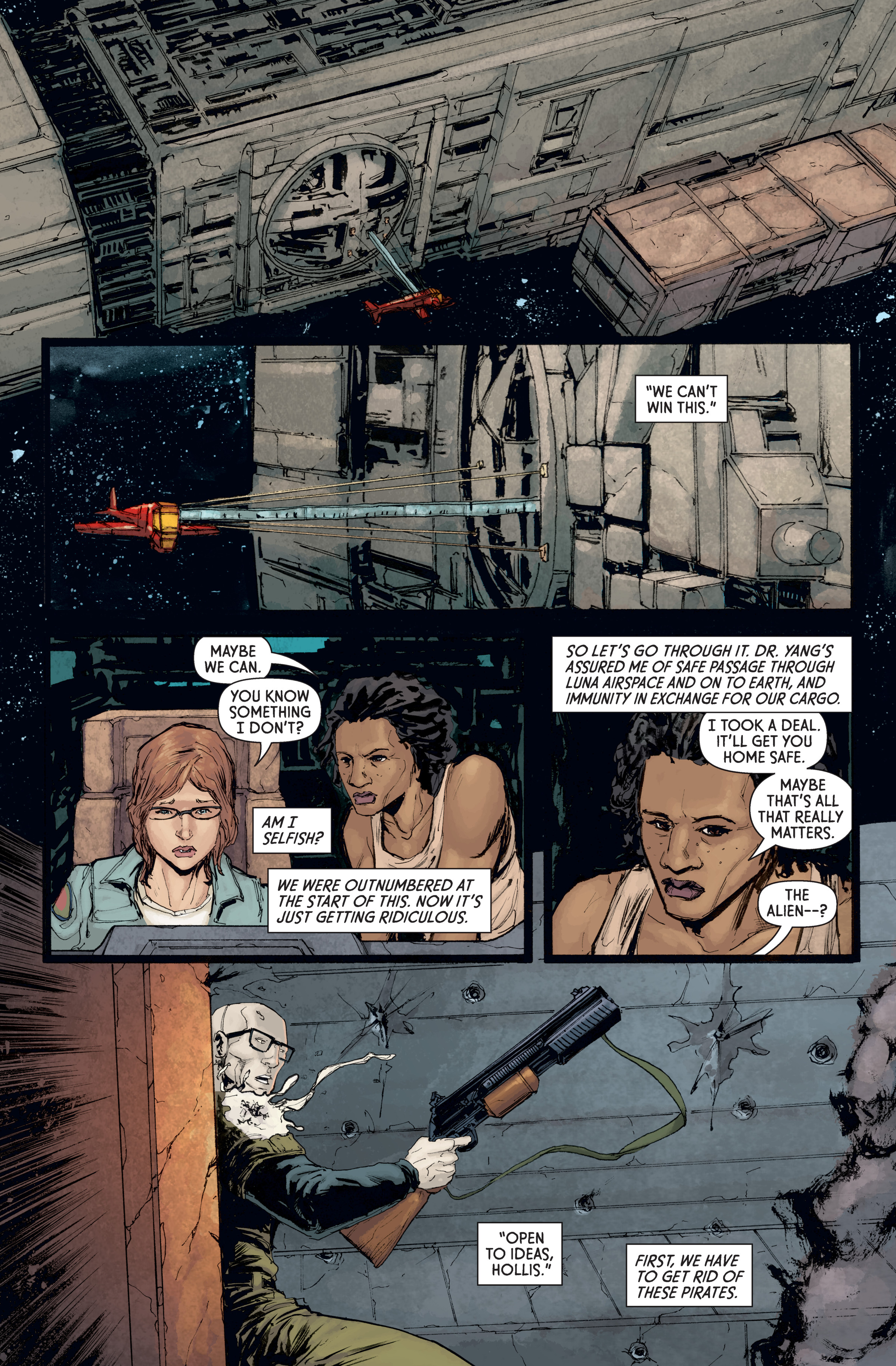 Read online Aliens: Defiance Library Edition comic -  Issue # TPB (Part 3) - 11