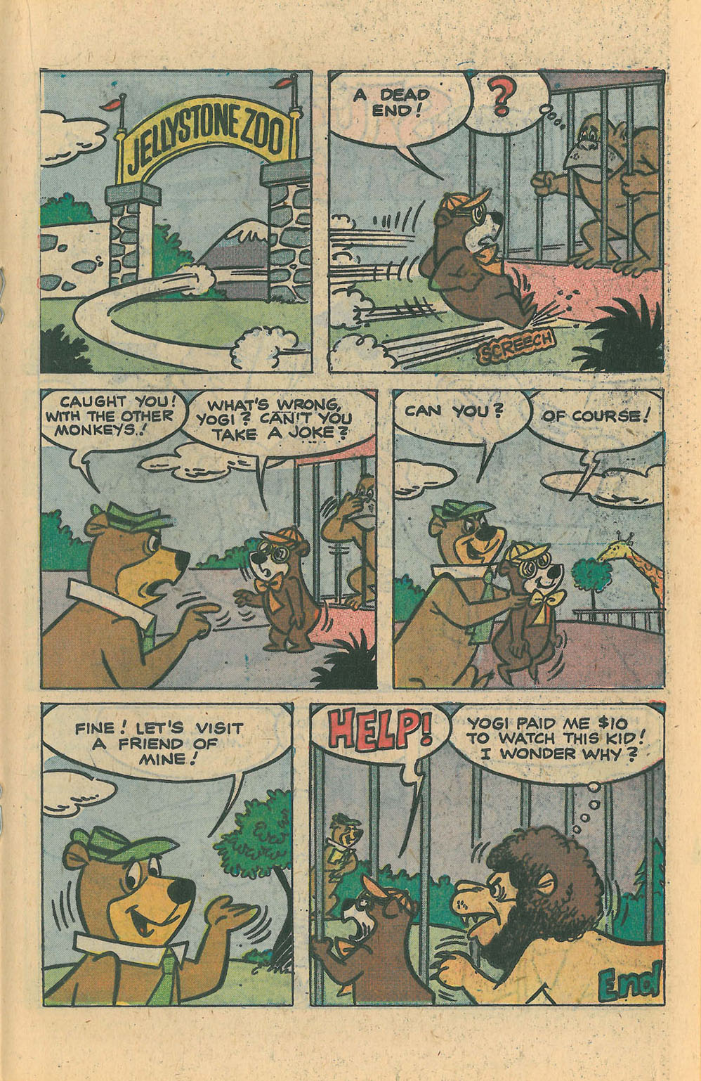 Read online Yogi Bear (1970) comic -  Issue #33 - 19
