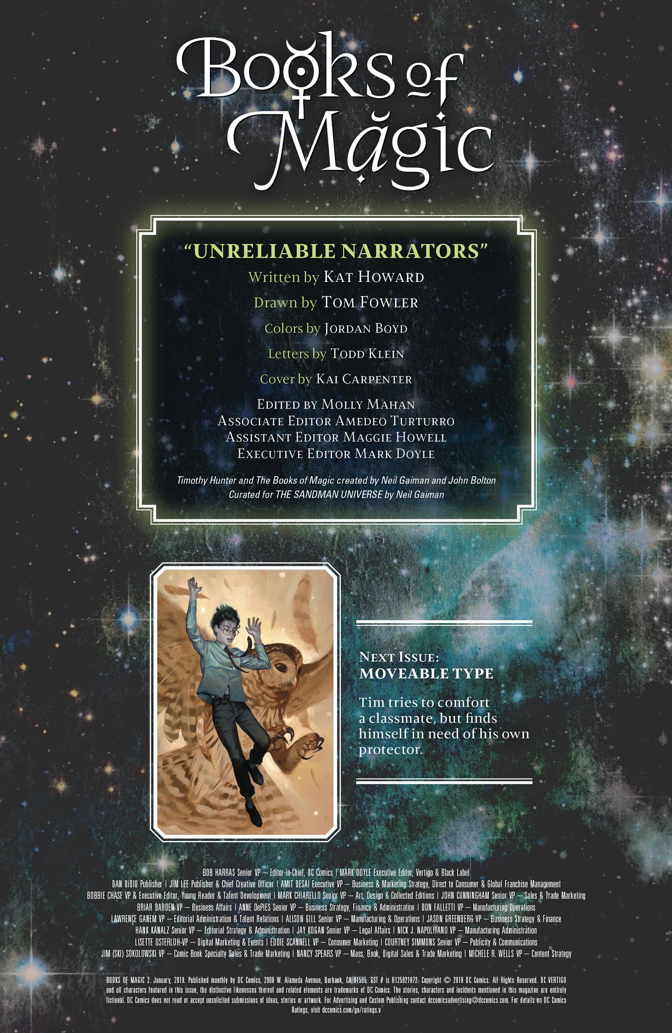 Read online Books of Magic (2018) comic -  Issue #2 - 24