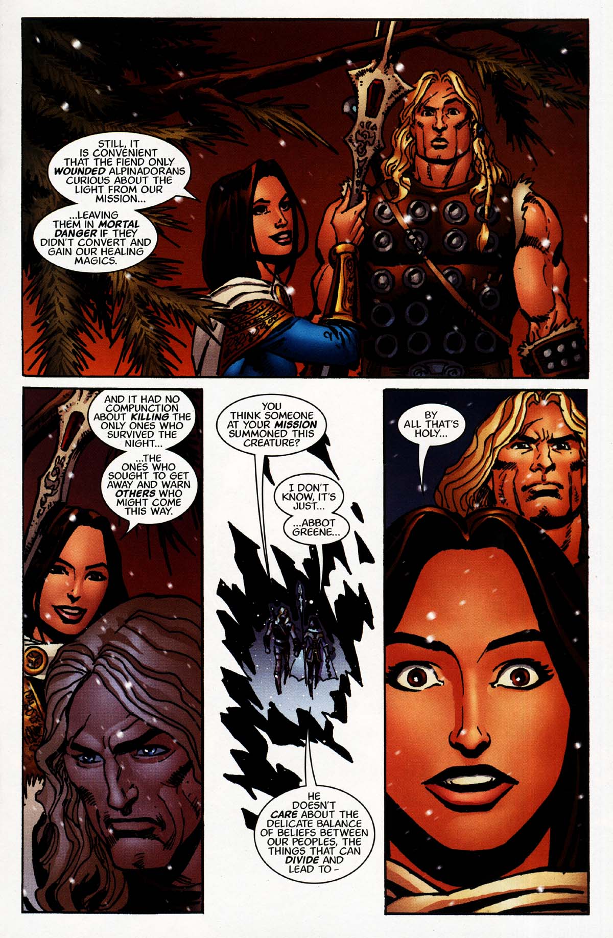 Read online R.A. Salvatore's DemonWars: Trial By Fire comic -  Issue #2 - 23