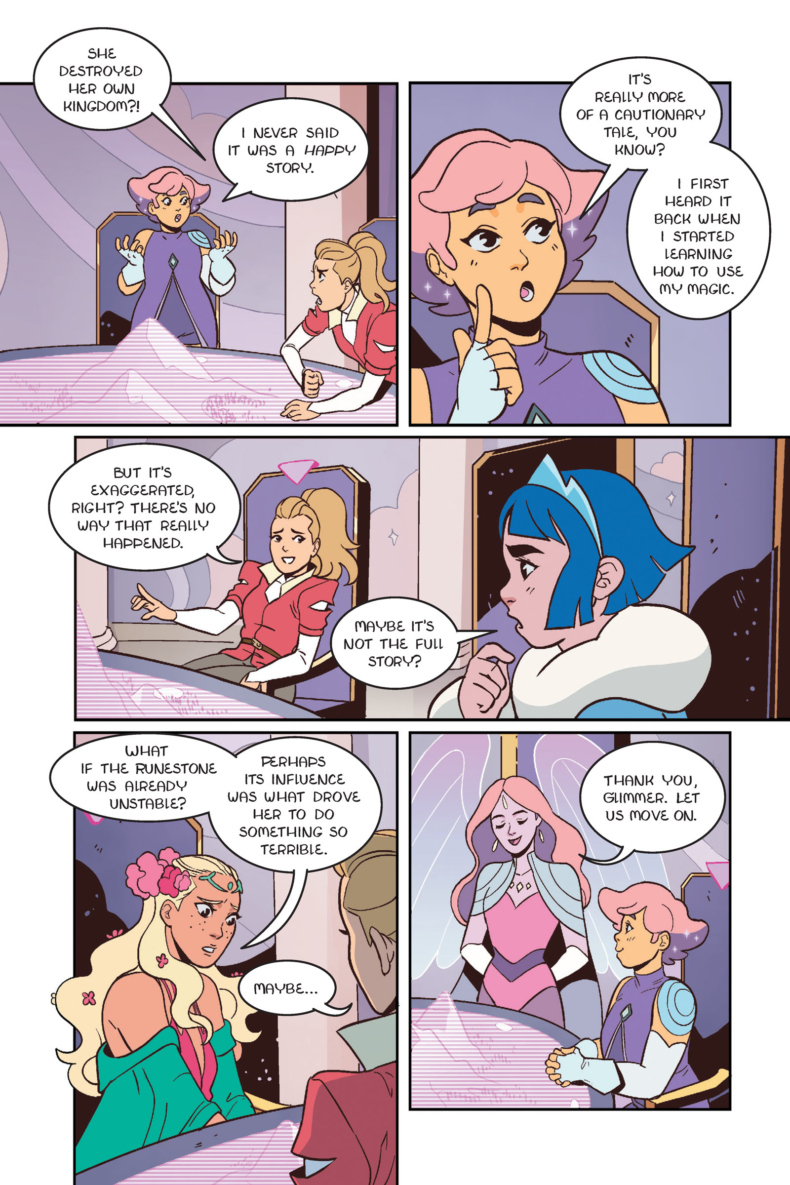 Read online She-Ra and the Princesses of Power: Legend of the Fire Princess comic -  Issue # TPB - 18