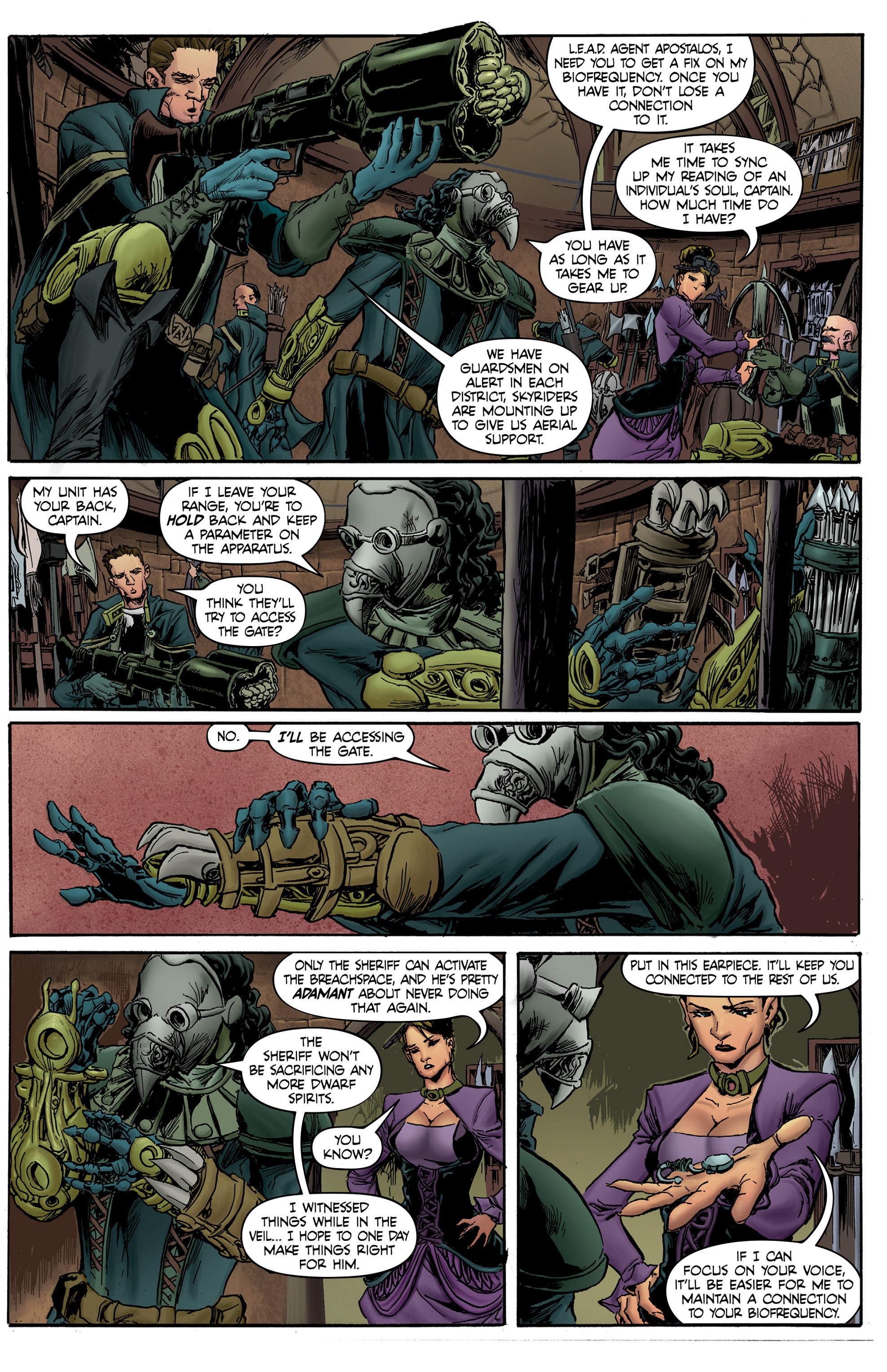 Read online Raven Nevermore comic -  Issue #8 - 16