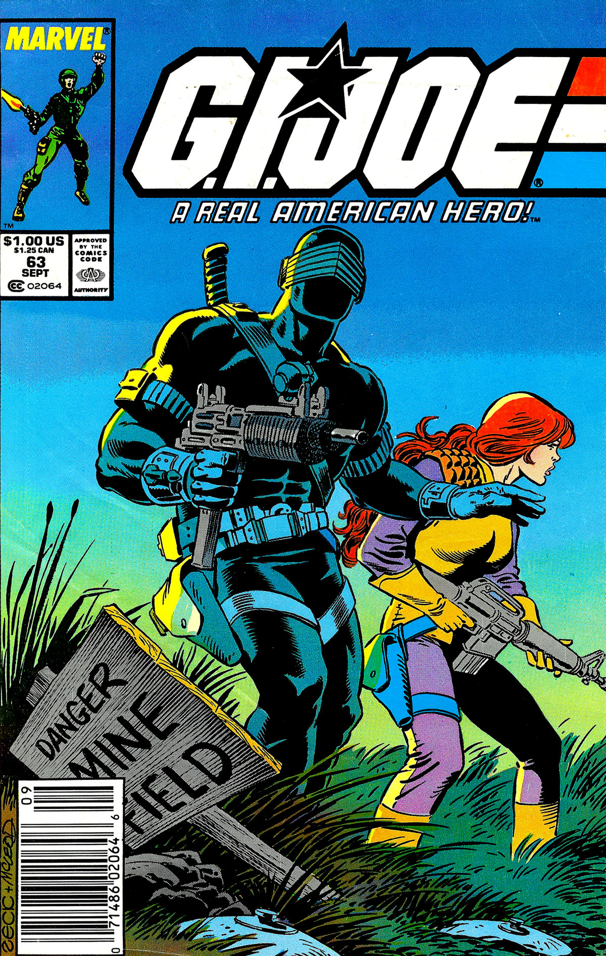 Read online G.I. Joe: A Real American Hero comic -  Issue #63 - 1