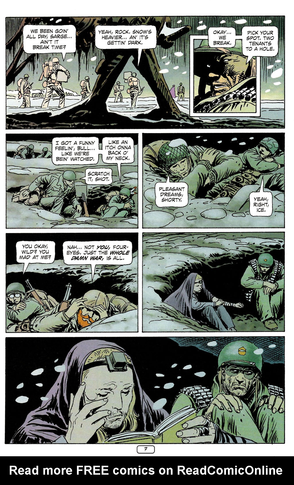 Read online Sgt. Rock: The Prophecy comic -  Issue #4 - 7