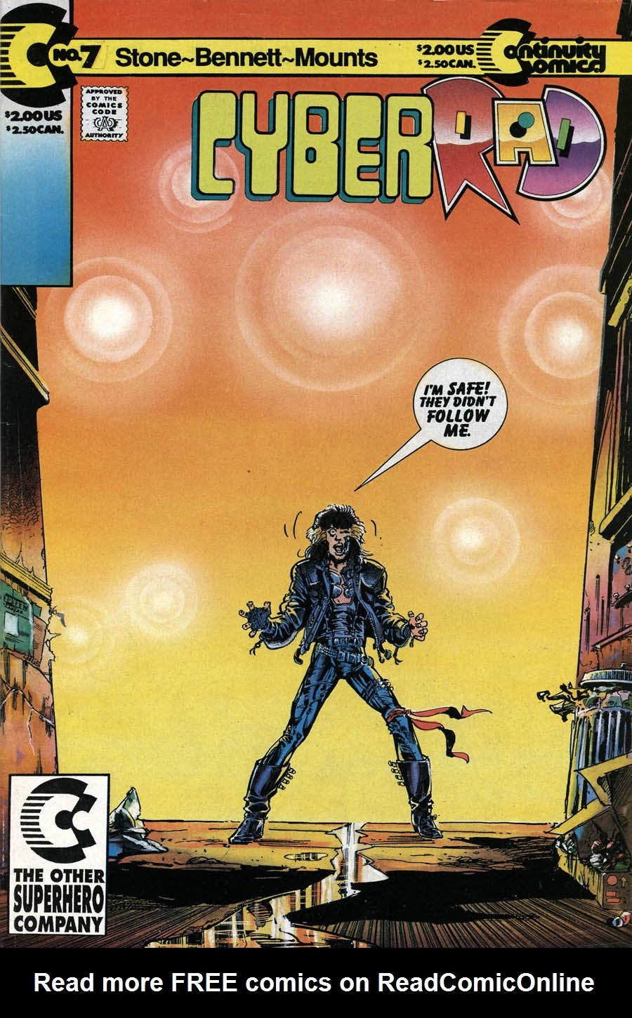 Read online CyberRad (1991) comic -  Issue #7 - 1