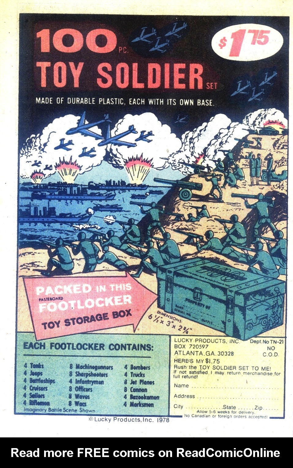 Read online Unknown Soldier (1977) comic -  Issue #221 - 42