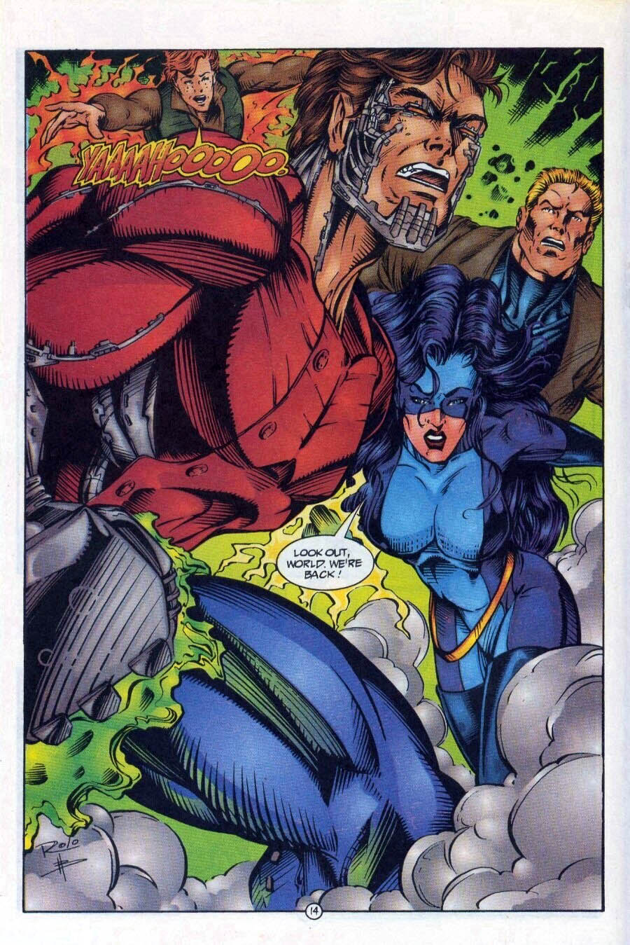 Read online Ex-Mutants comic -  Issue #17 - 15