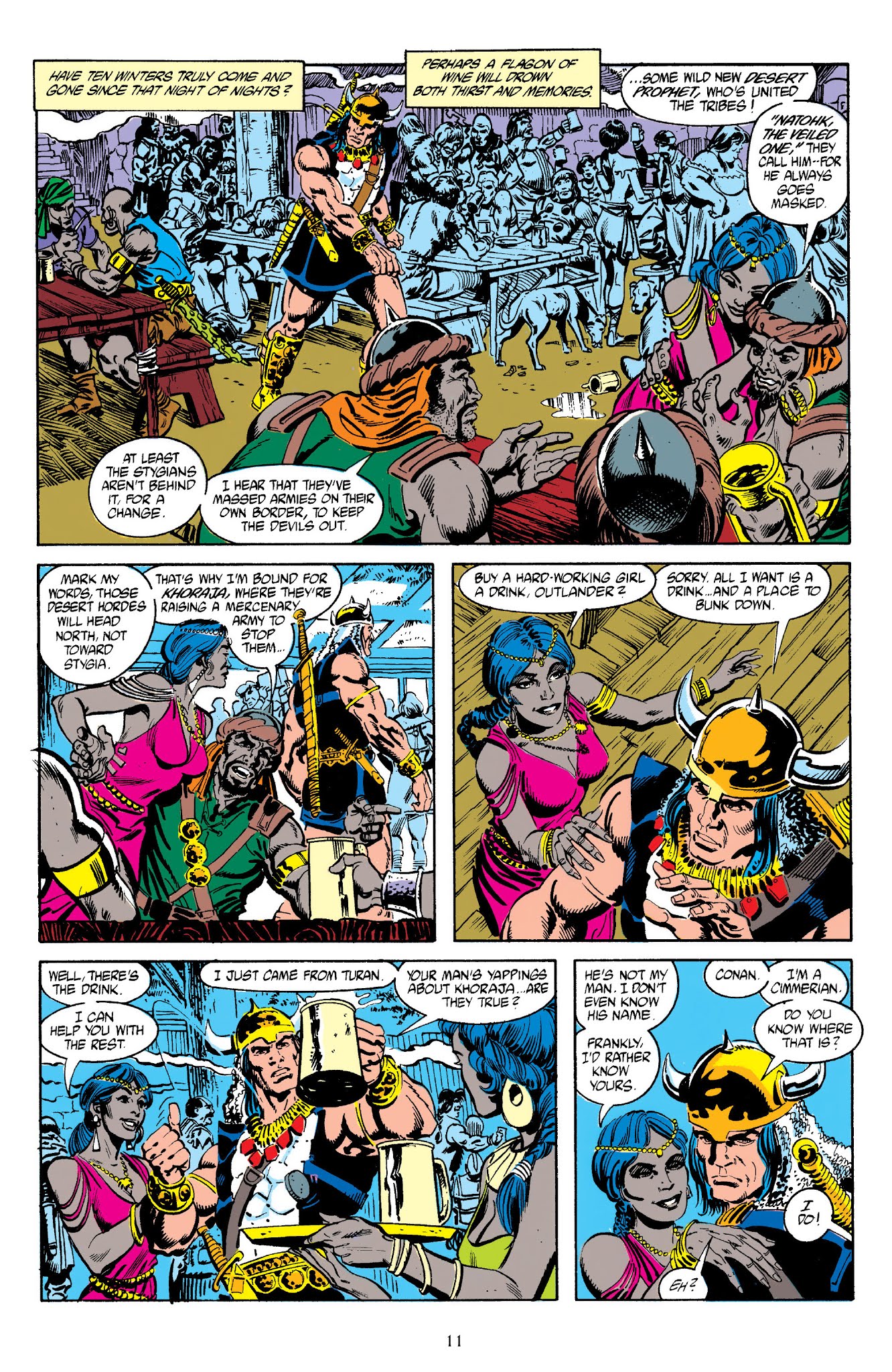 Read online The Chronicles of Conan comic -  Issue # TPB 31 (Part 1) - 13