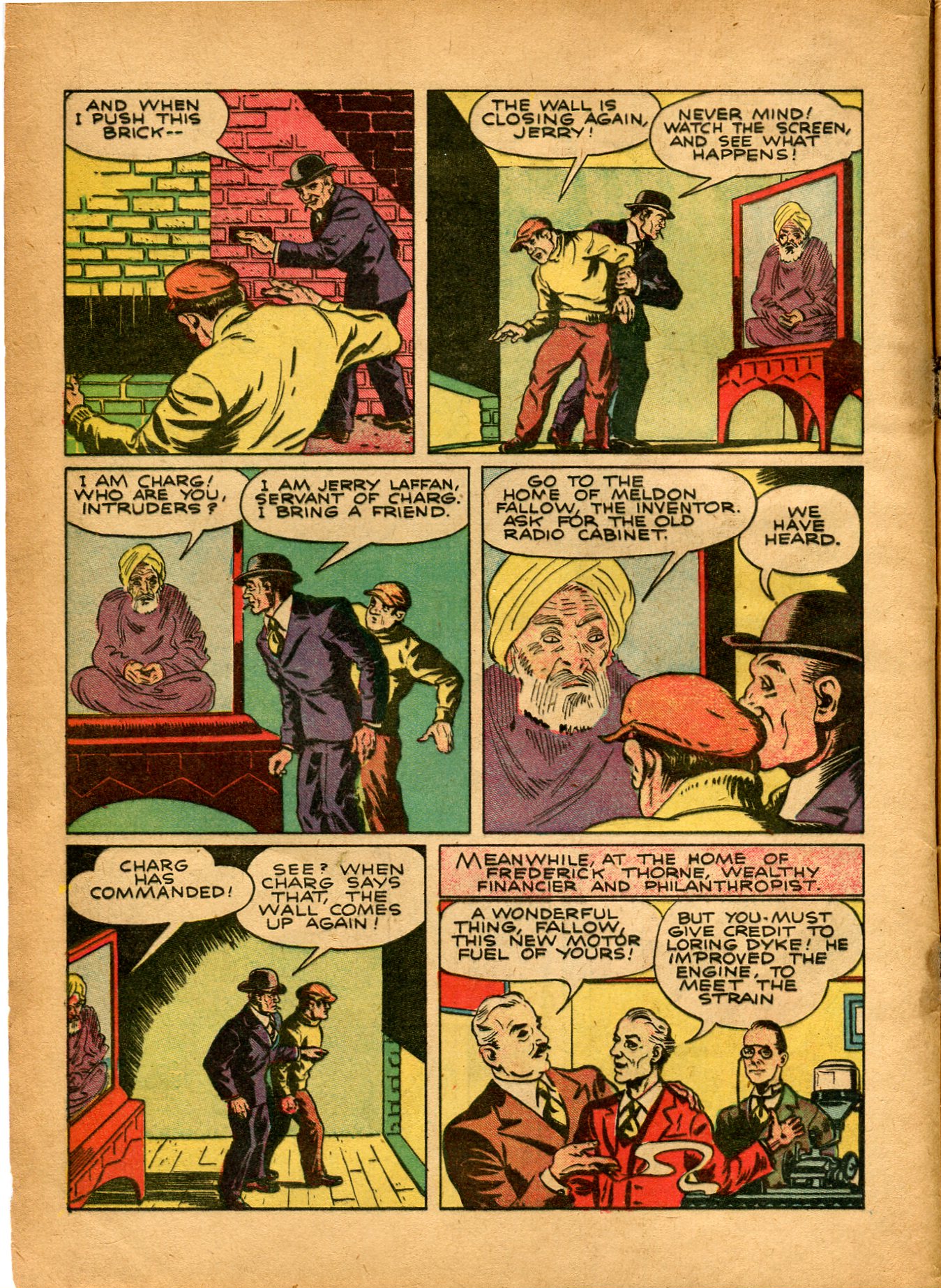 Read online Shadow Comics comic -  Issue #8 - 4
