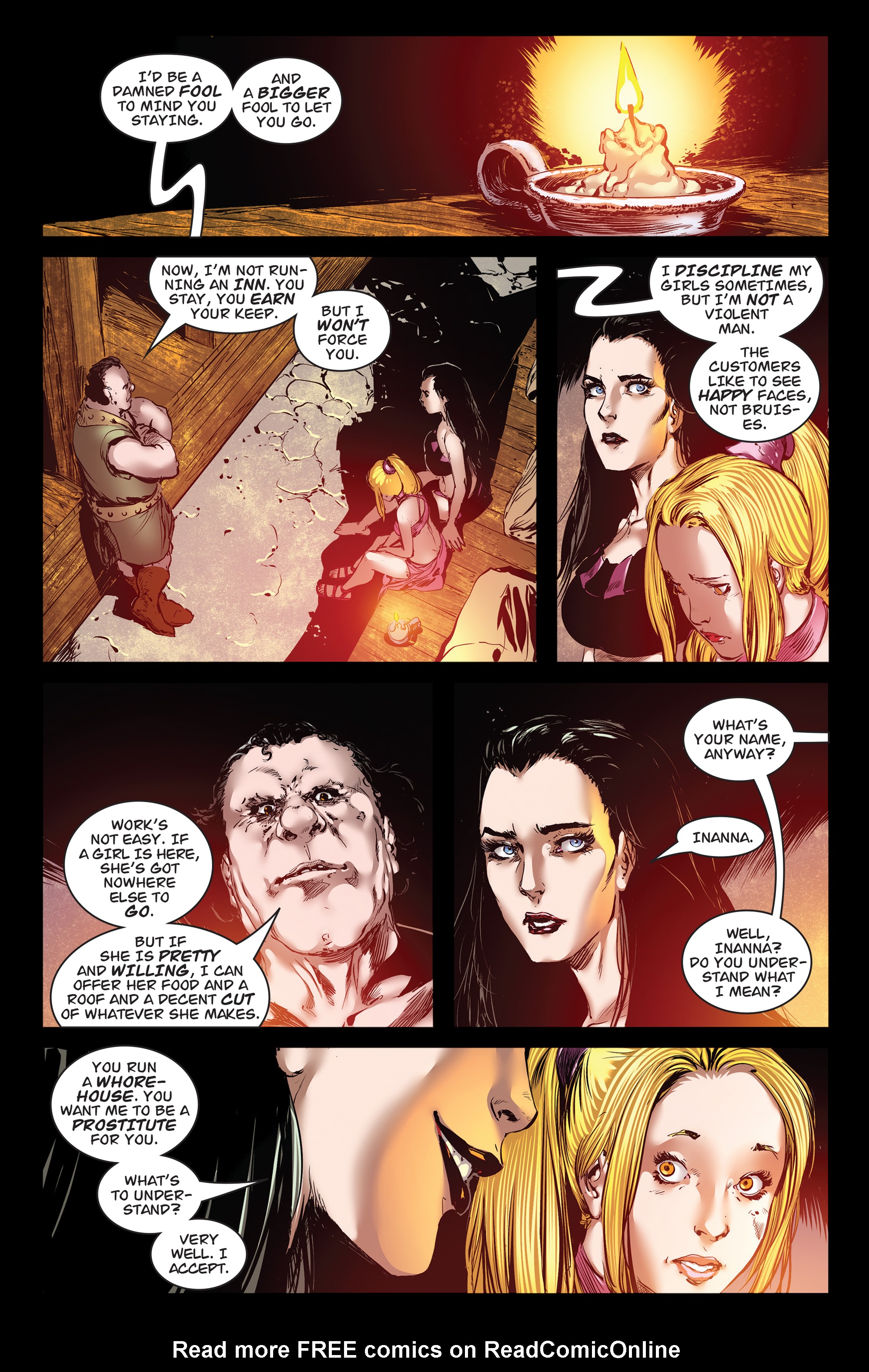 Read online Queen of Vampires comic -  Issue #6 - 22