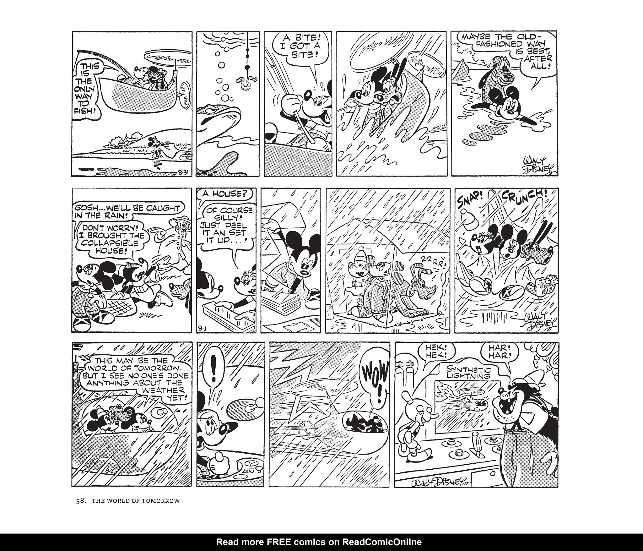 Read online Walt Disney's Mickey Mouse by Floyd Gottfredson comic -  Issue # TPB 8 (Part 1) - 58