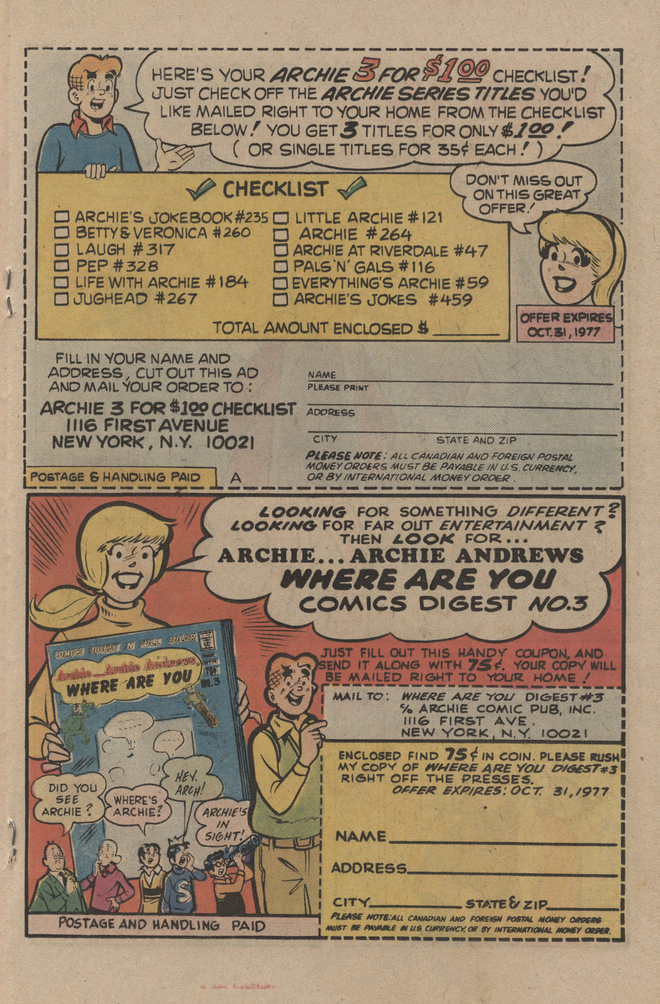 Read online Reggie and Me (1966) comic -  Issue #97 - 19