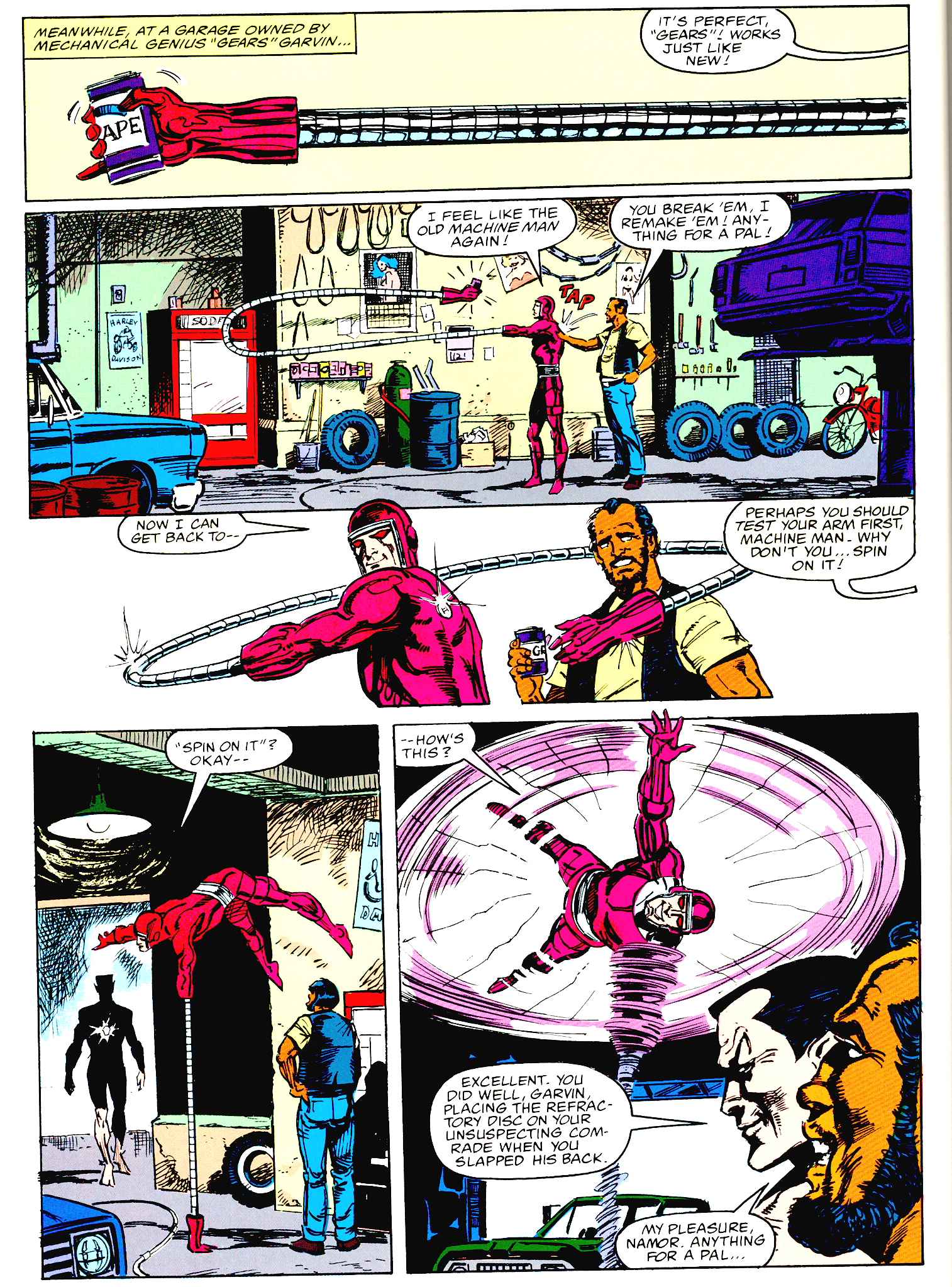 Read online Marvel Graphic Novel comic -  Issue #27 - Avengers - Emperor Doom - 19