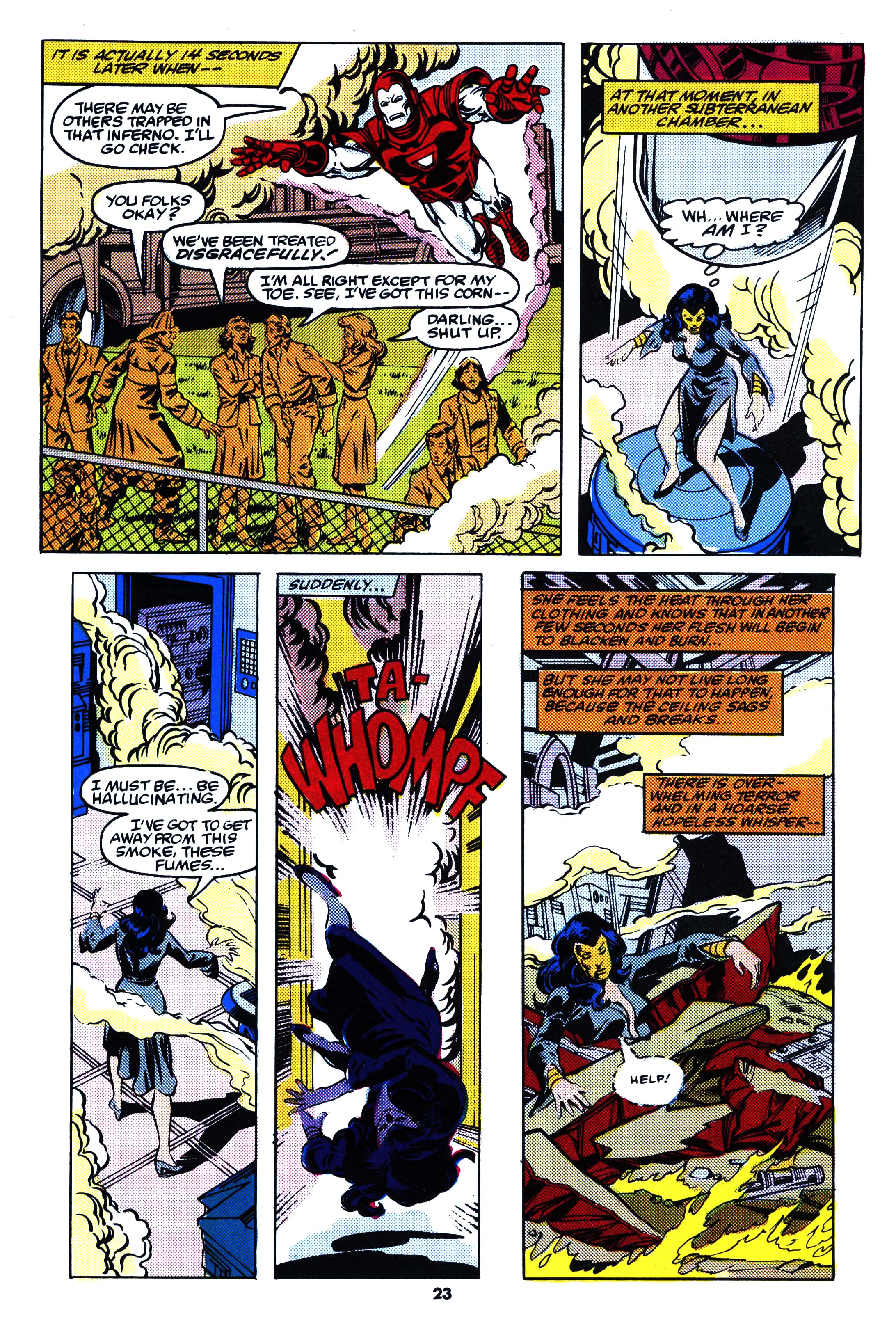 Read online Secret Wars (1985) comic -  Issue #53 - 23