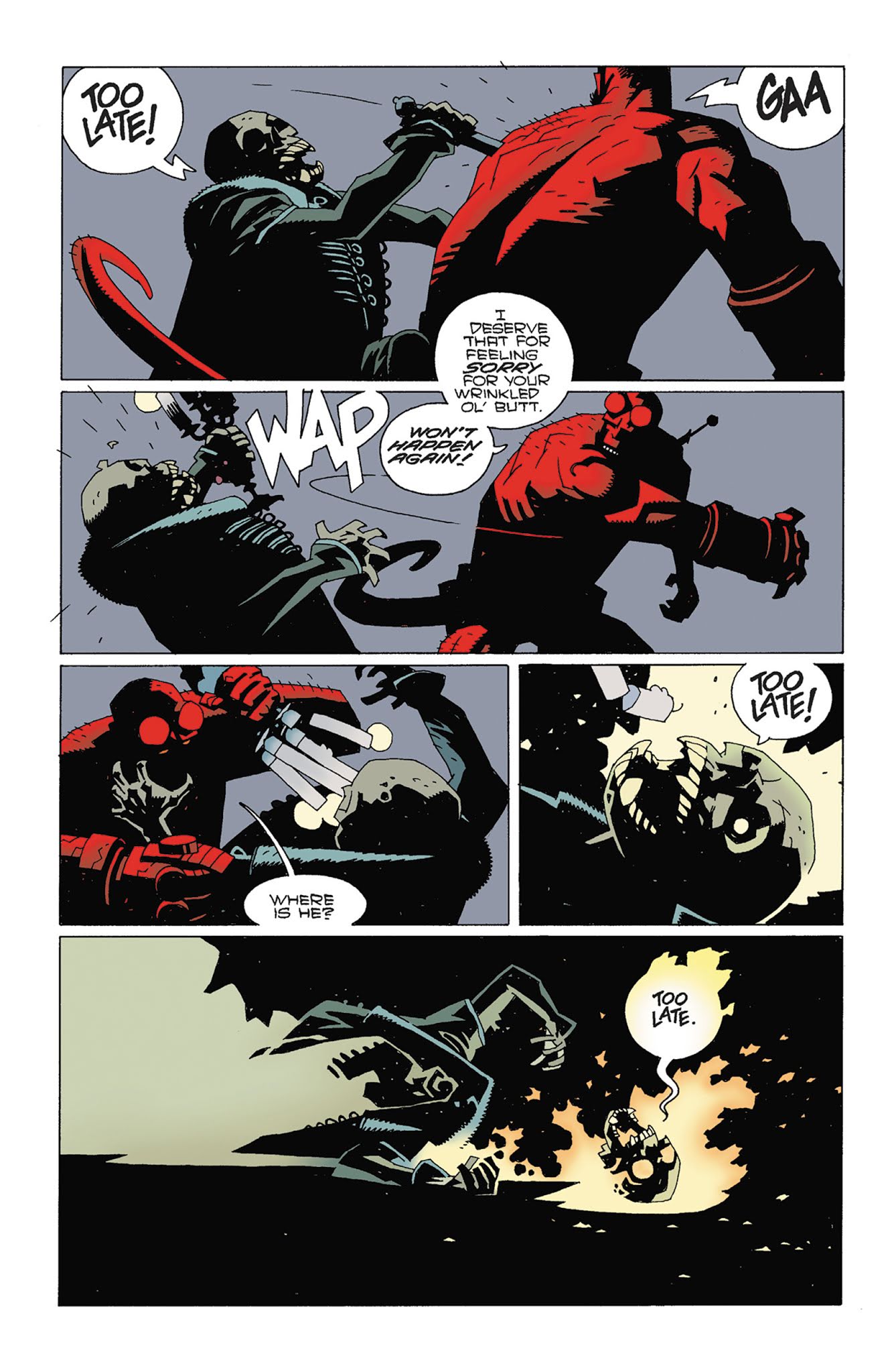 Read online Hellboy: Wake the Devil comic -  Issue # _TPB - 52
