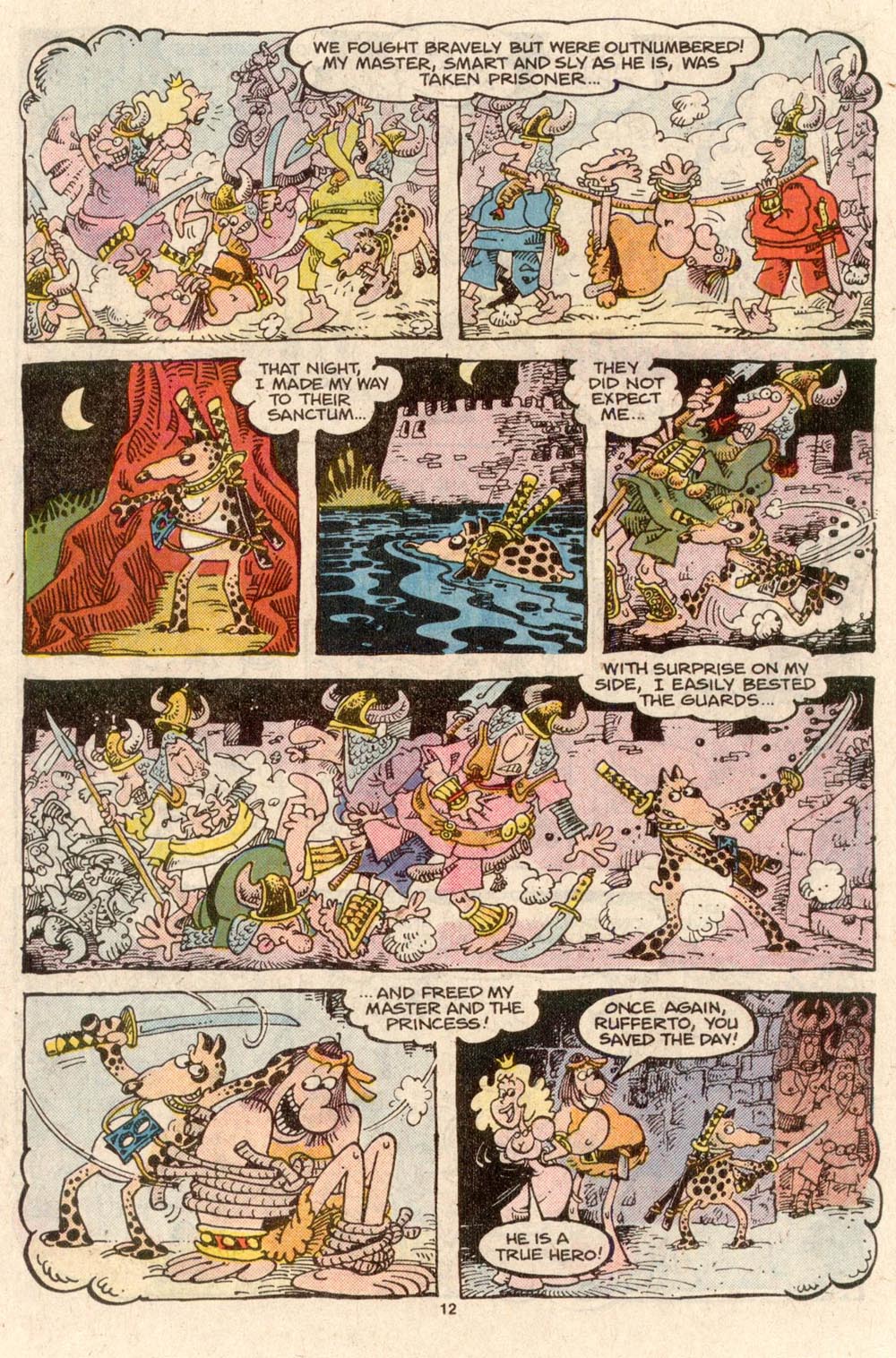 Read online Sergio Aragonés Groo the Wanderer comic -  Issue #43 - 12