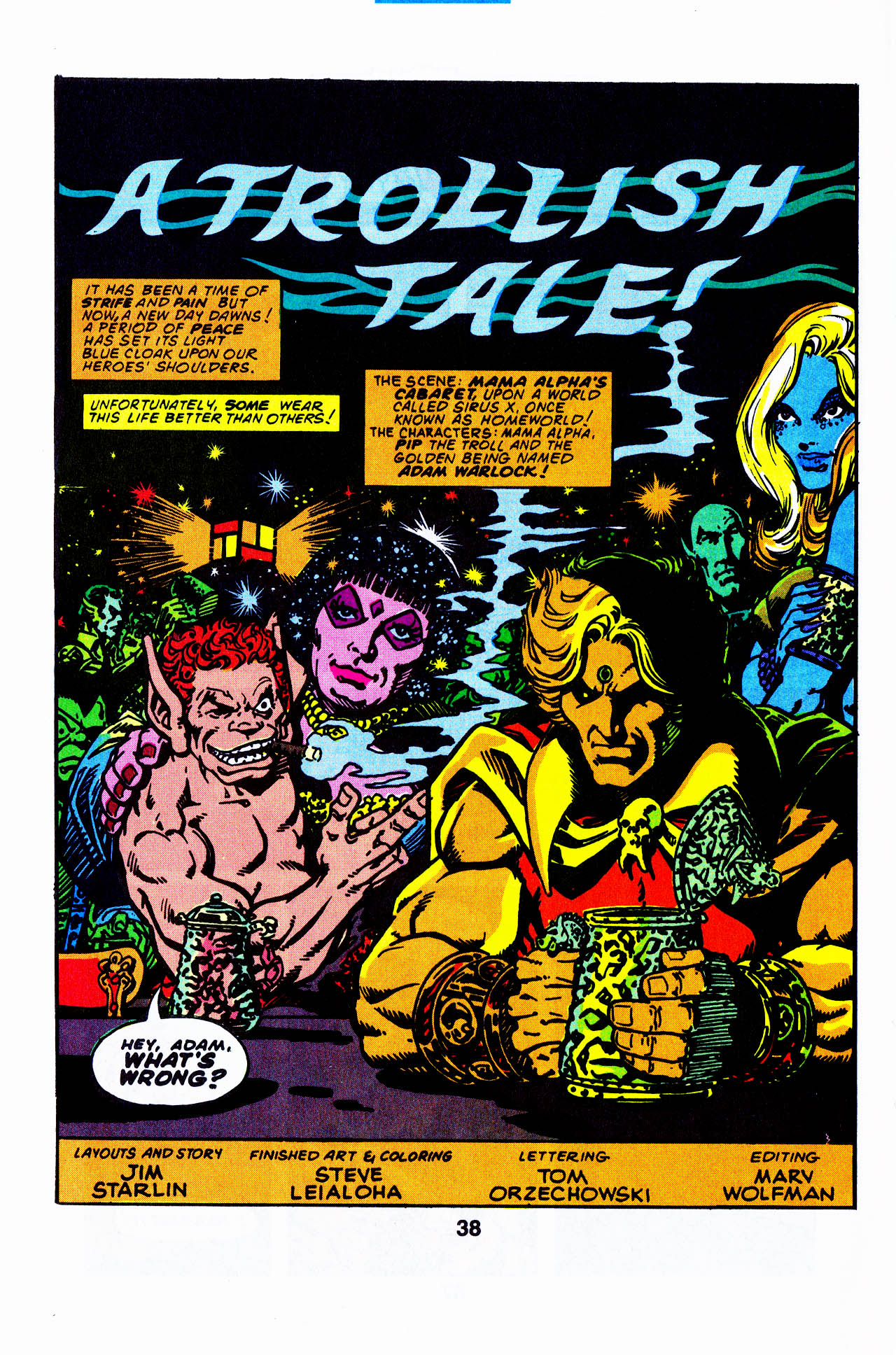 Read online Warlock (1992) comic -  Issue #3 - 40