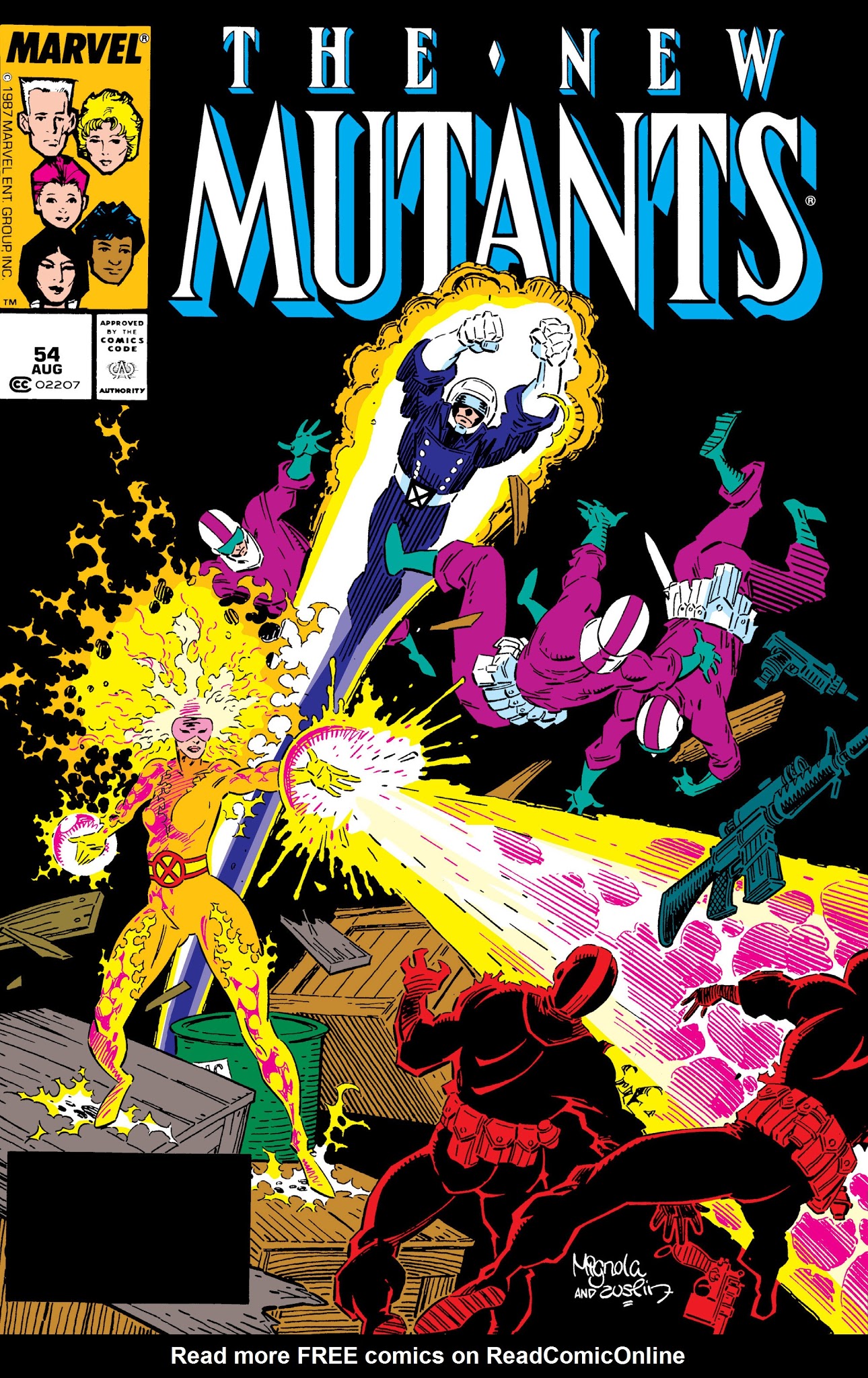 Read online New Mutants Classic comic -  Issue # TPB 7 - 202