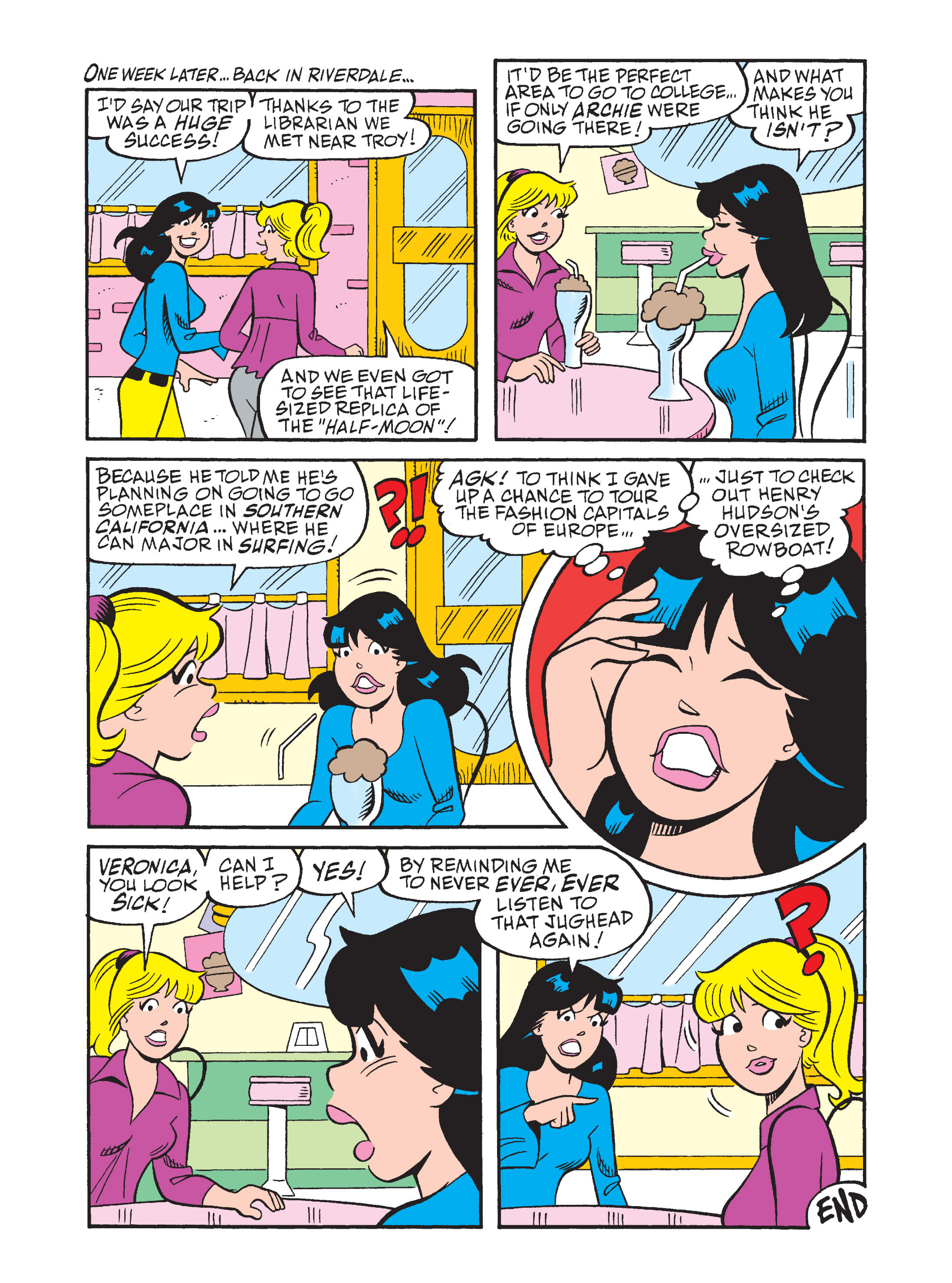 Read online Betty and Veronica Double Digest comic -  Issue #210 - 147
