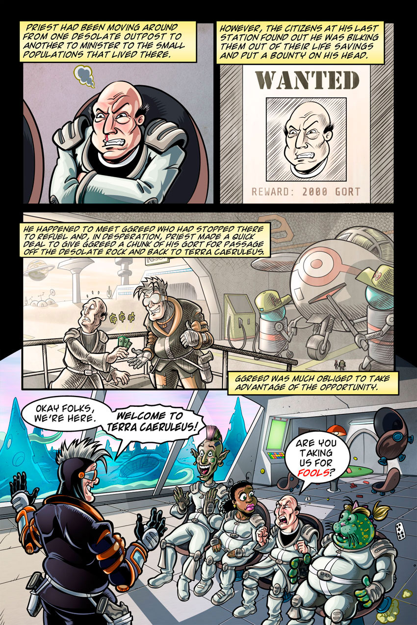 Read online Space Junkies comic -  Issue #1 - 18