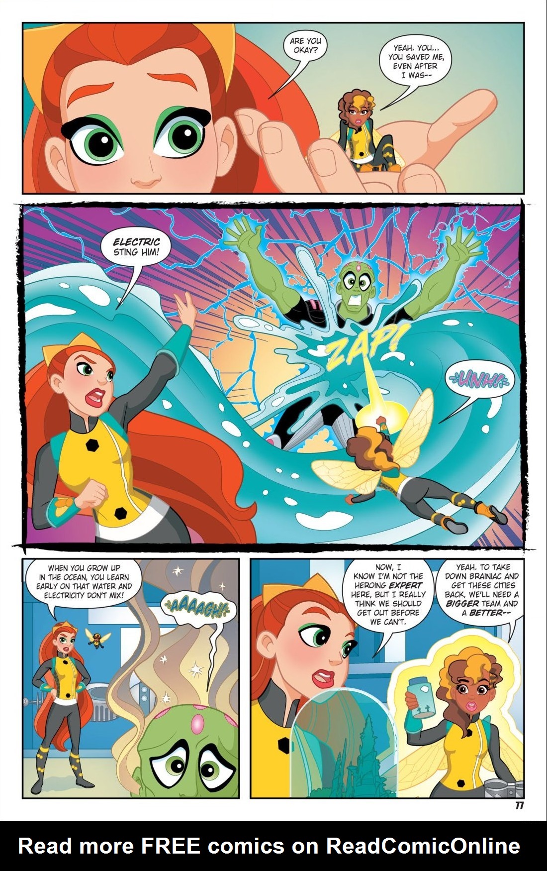 Read online DC Super Hero Girls: Search for Atlantis comic -  Issue # TPB - 75