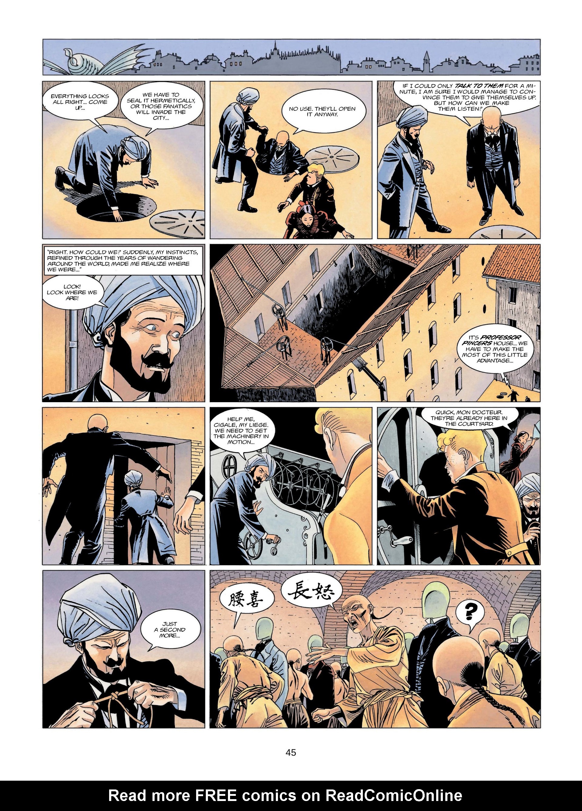 Read online Docteur Mystère comic -  Issue #1 - 46
